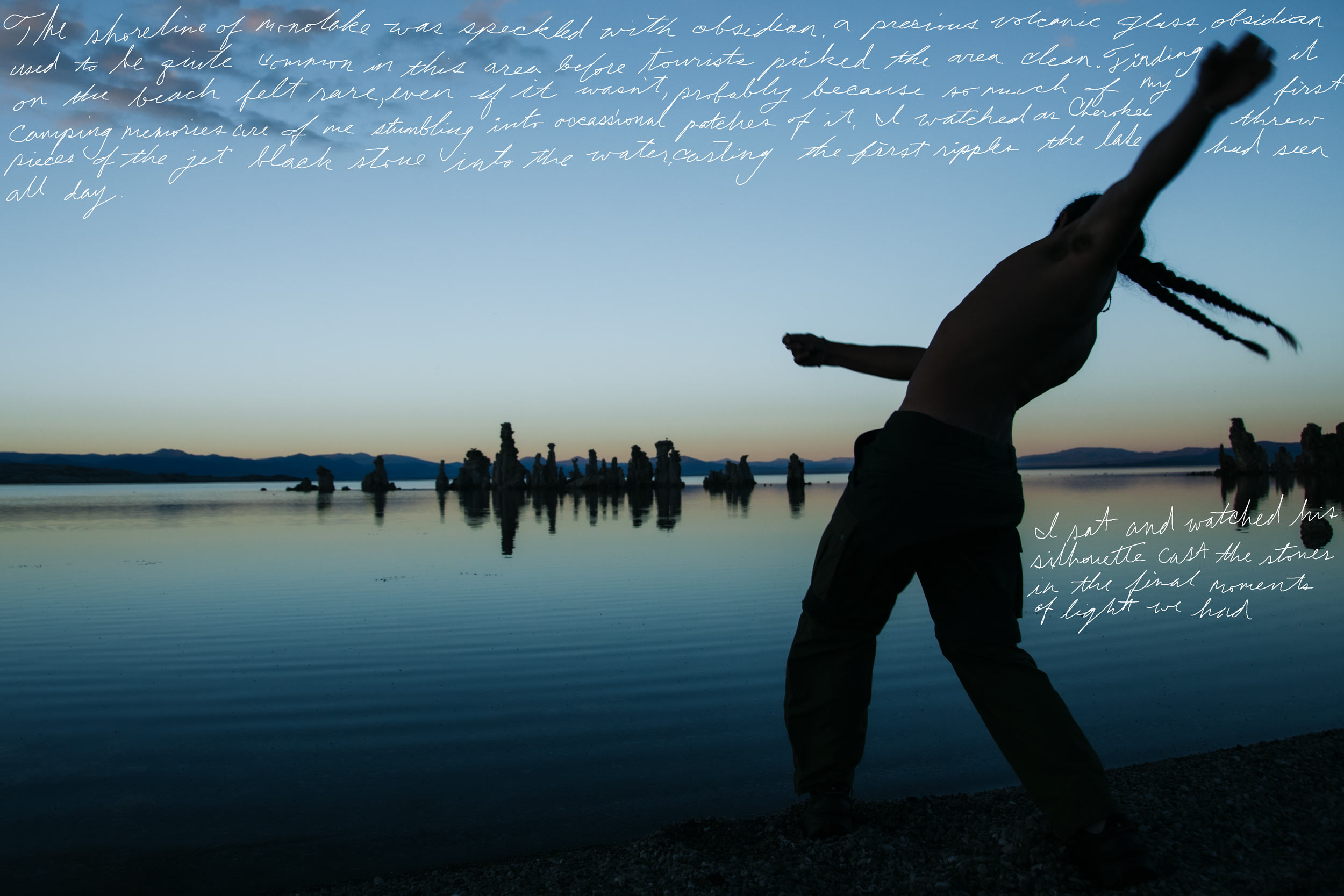 Cherokee Jack takes to Mono Lake for contemplative adventure