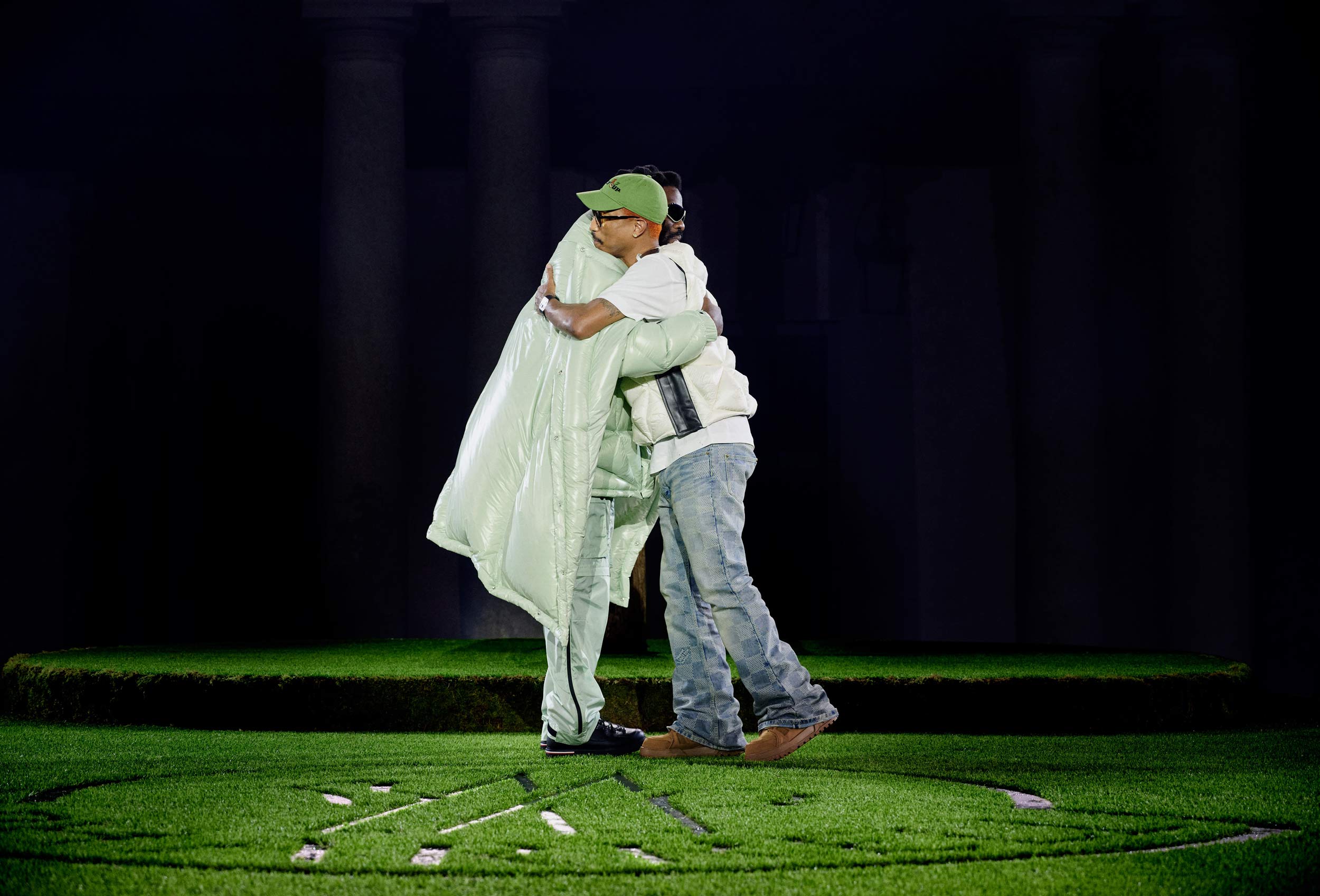 Moncler x Pharrell Williams drew a crowd to the heart of Milan