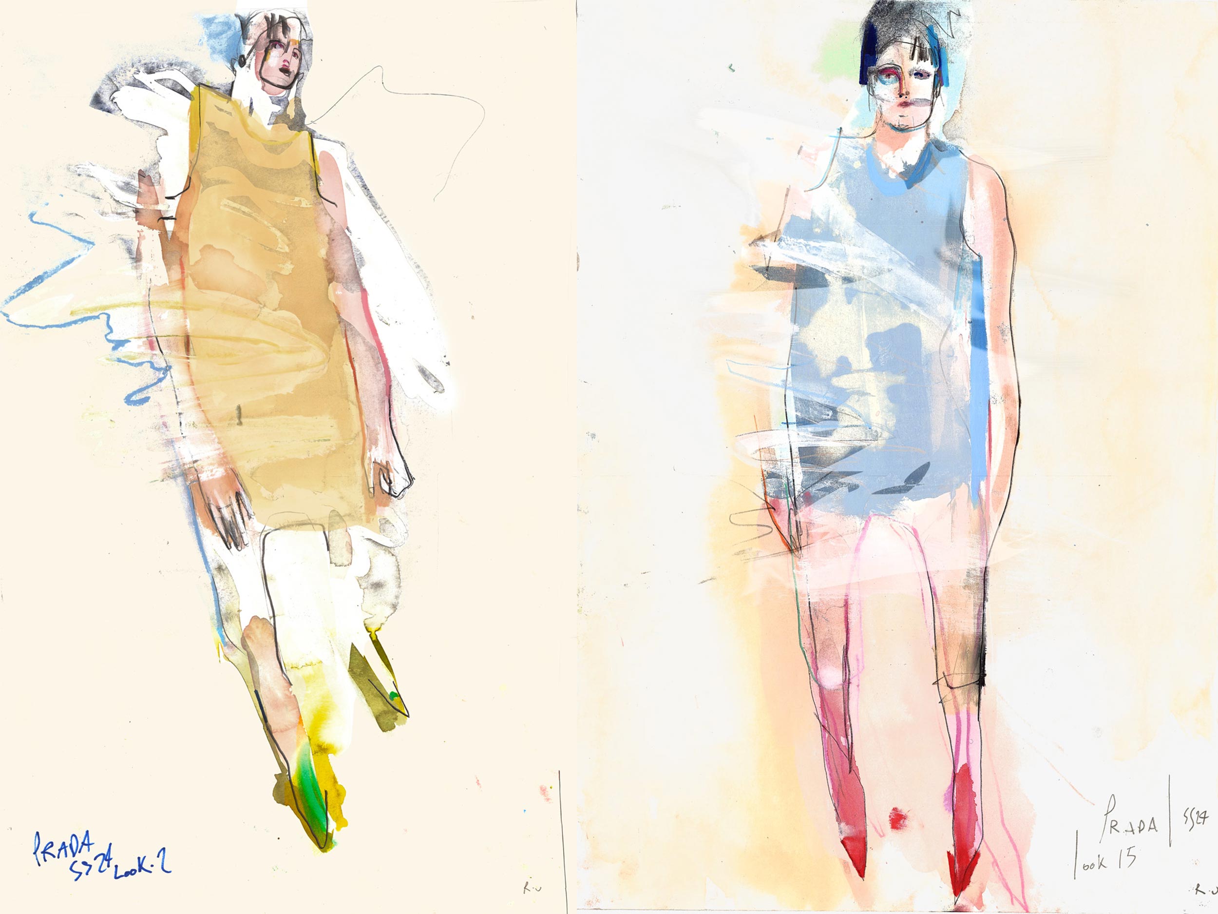 At Prada’s Spring/Summer 2024 show, eccentricity meets high fashion