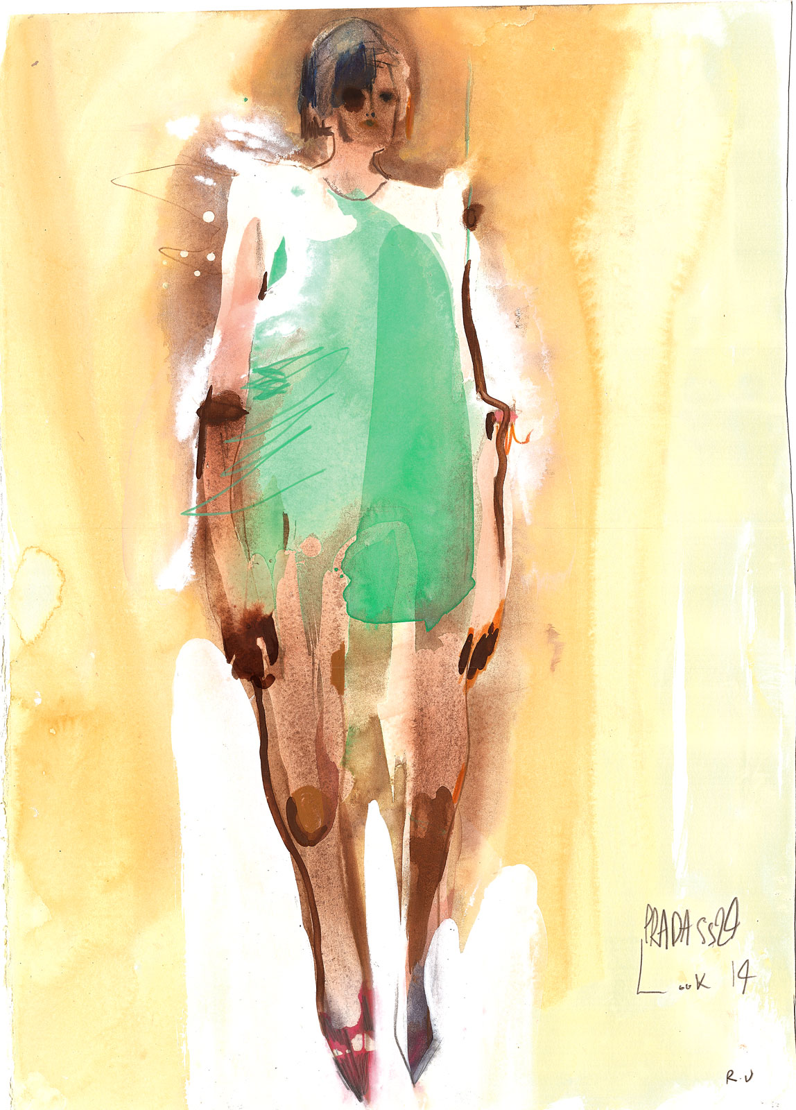 At Prada’s Spring/Summer 2024 show, eccentricity meets high fashion