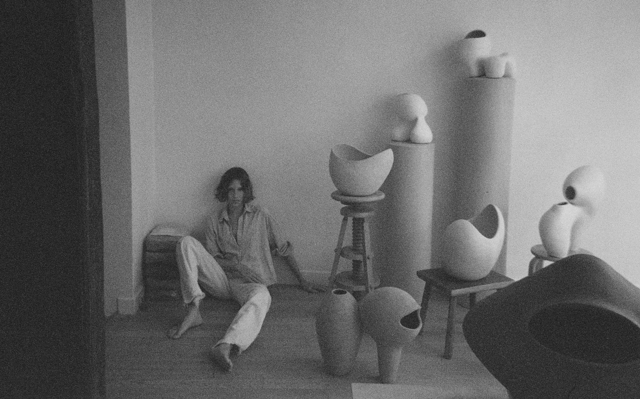 Katharina Kaminski fashions beings from fire and clay