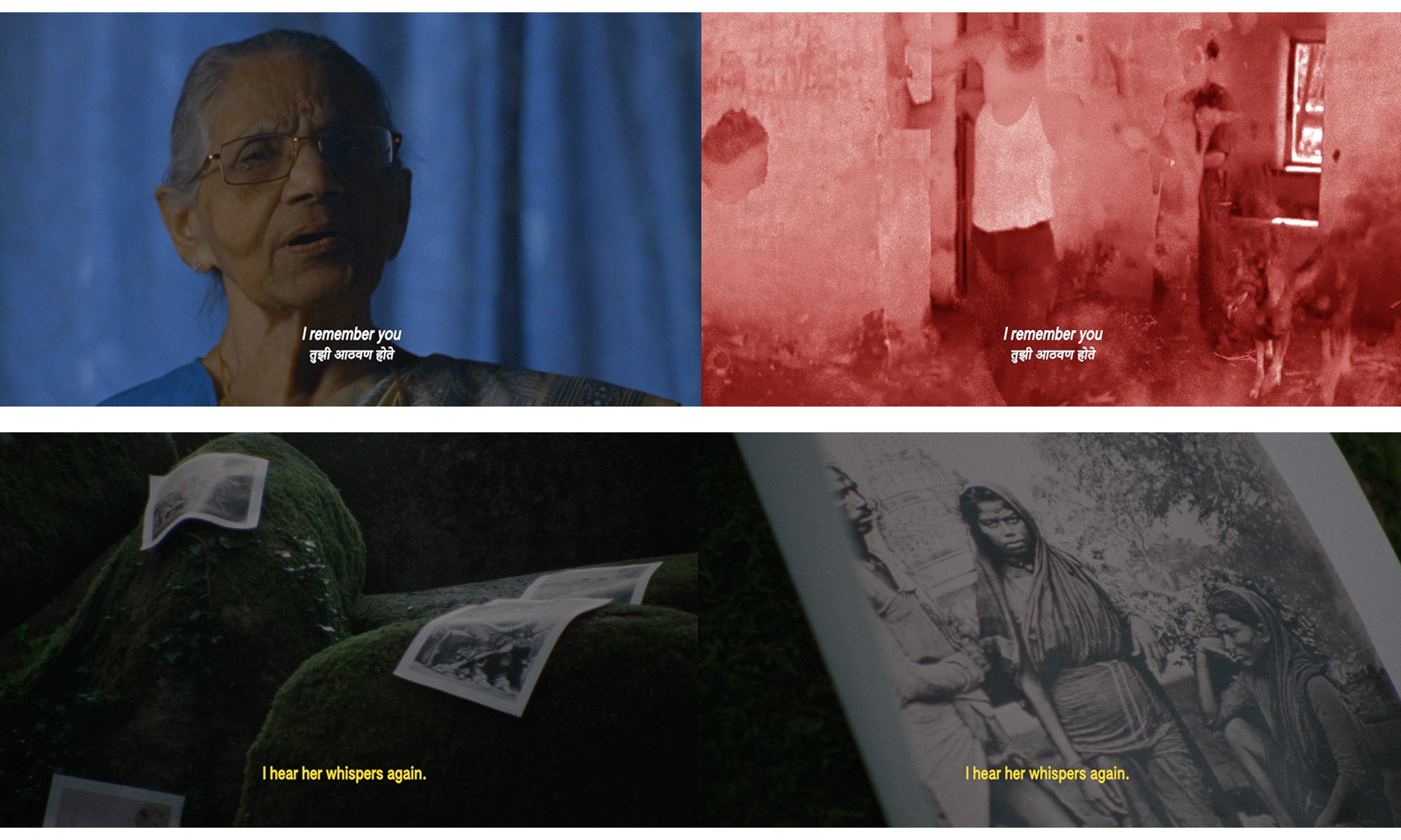 ‘Two Refusals (Would We Recognize Ourselves Unbroken?)’ excavates cultural memory