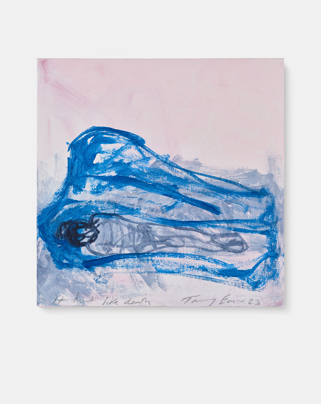 Tracey Emin’s ‘Lovers Grave’ serializes the supine and the sentimental