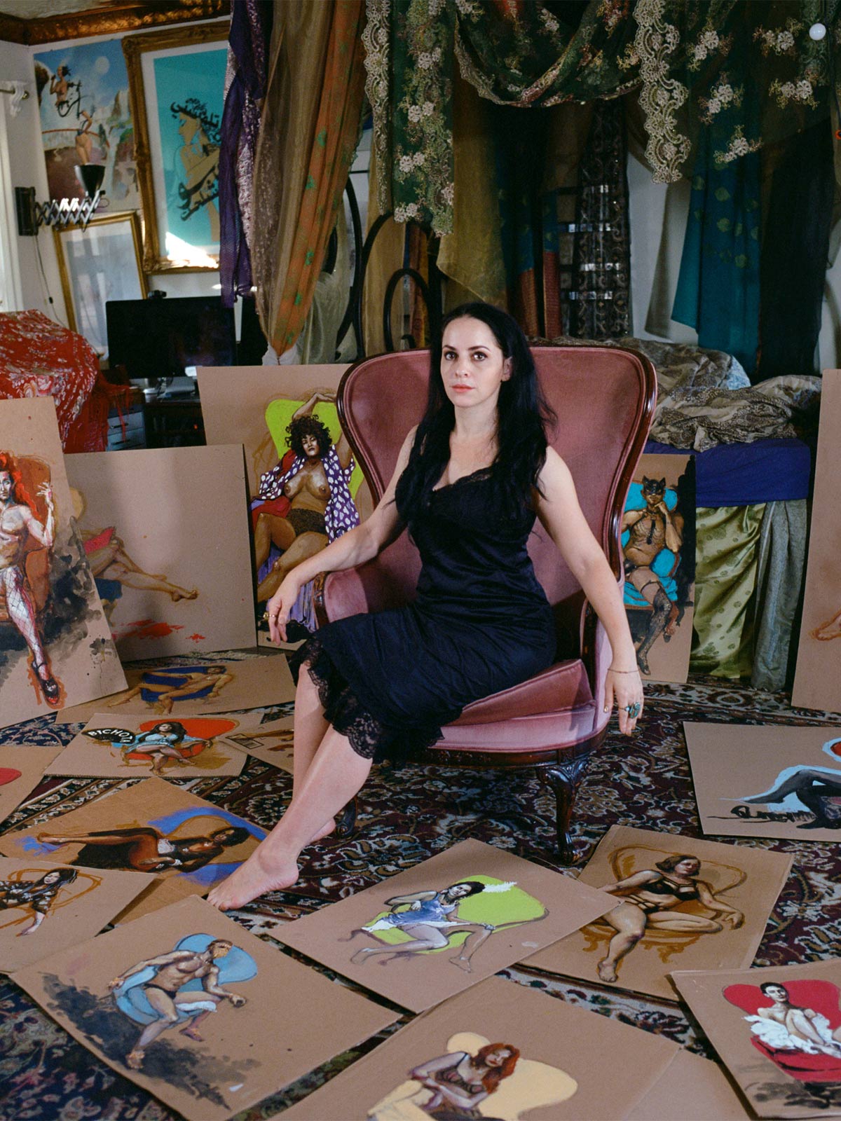 Molly Crabapple’s world of art and action