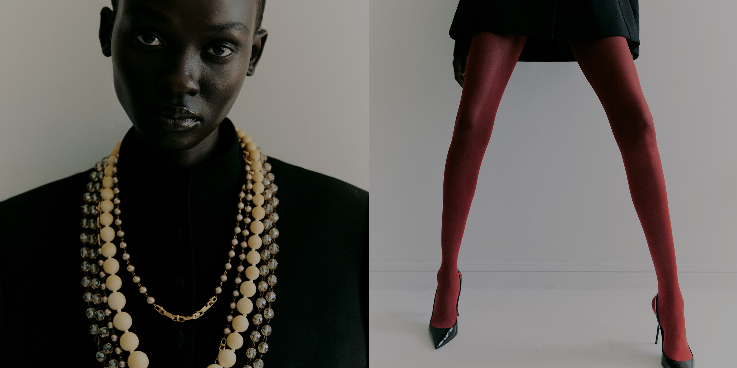 Photographer Clover and stylist Alessia Vanini present diptychs of man and nature