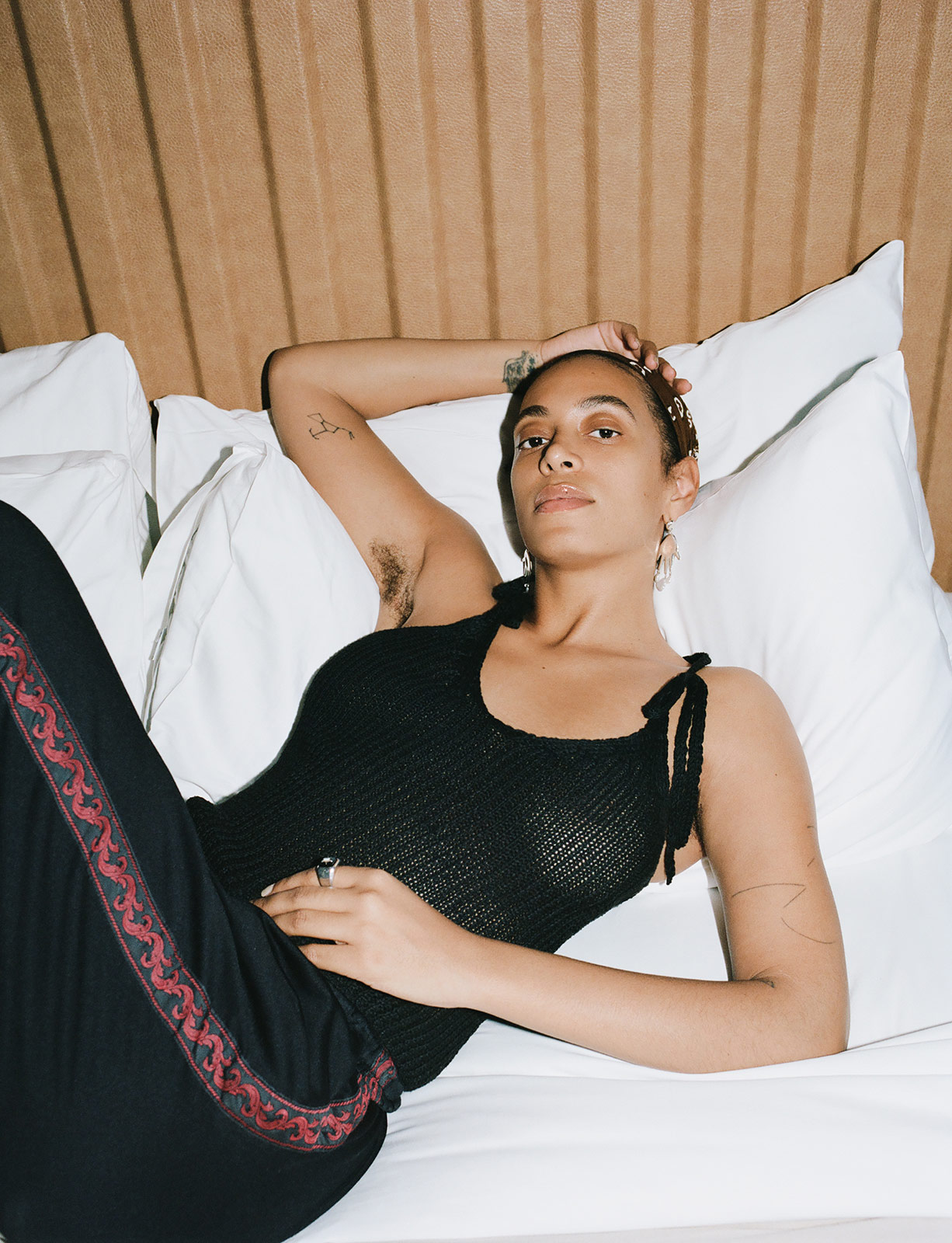 Solange continues to examine intimacy in transition through portraiture series