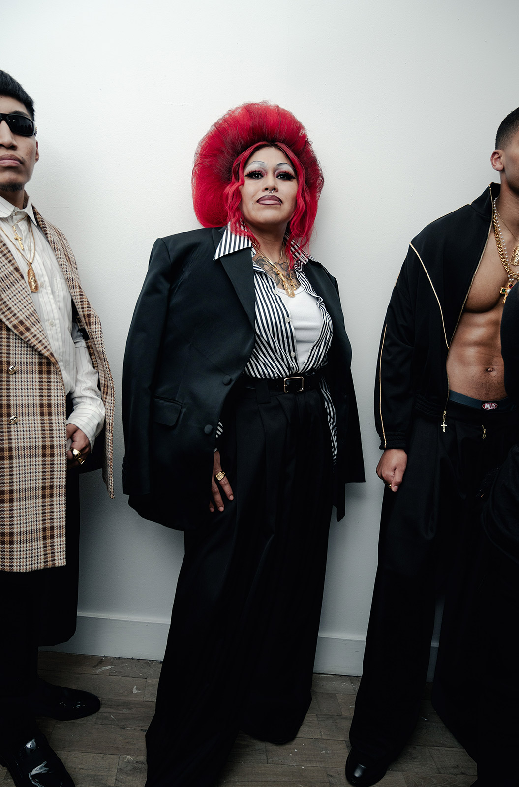 Backstage at Willy Chavarria’s last supper