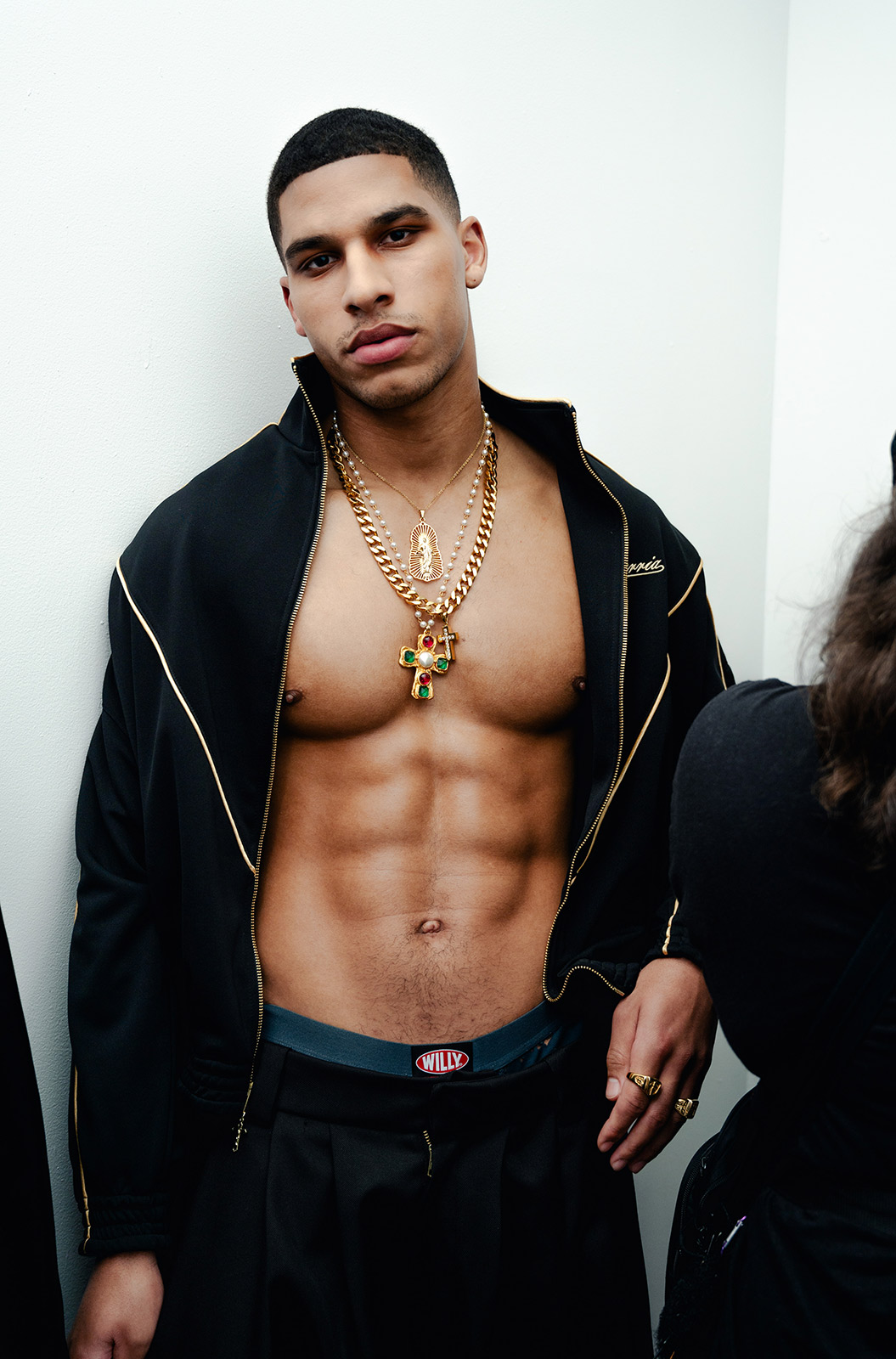 Backstage at Willy Chavarria’s last supper