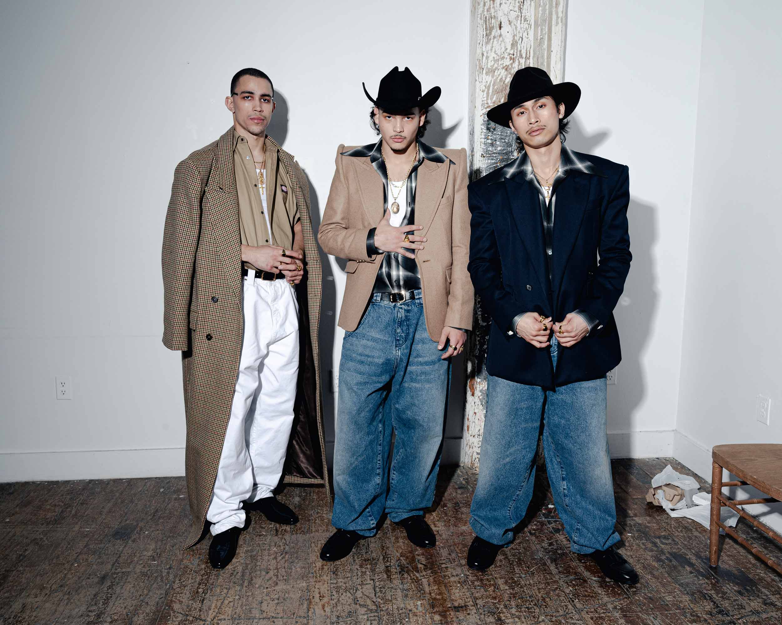 Backstage at Willy Chavarria’s last supper