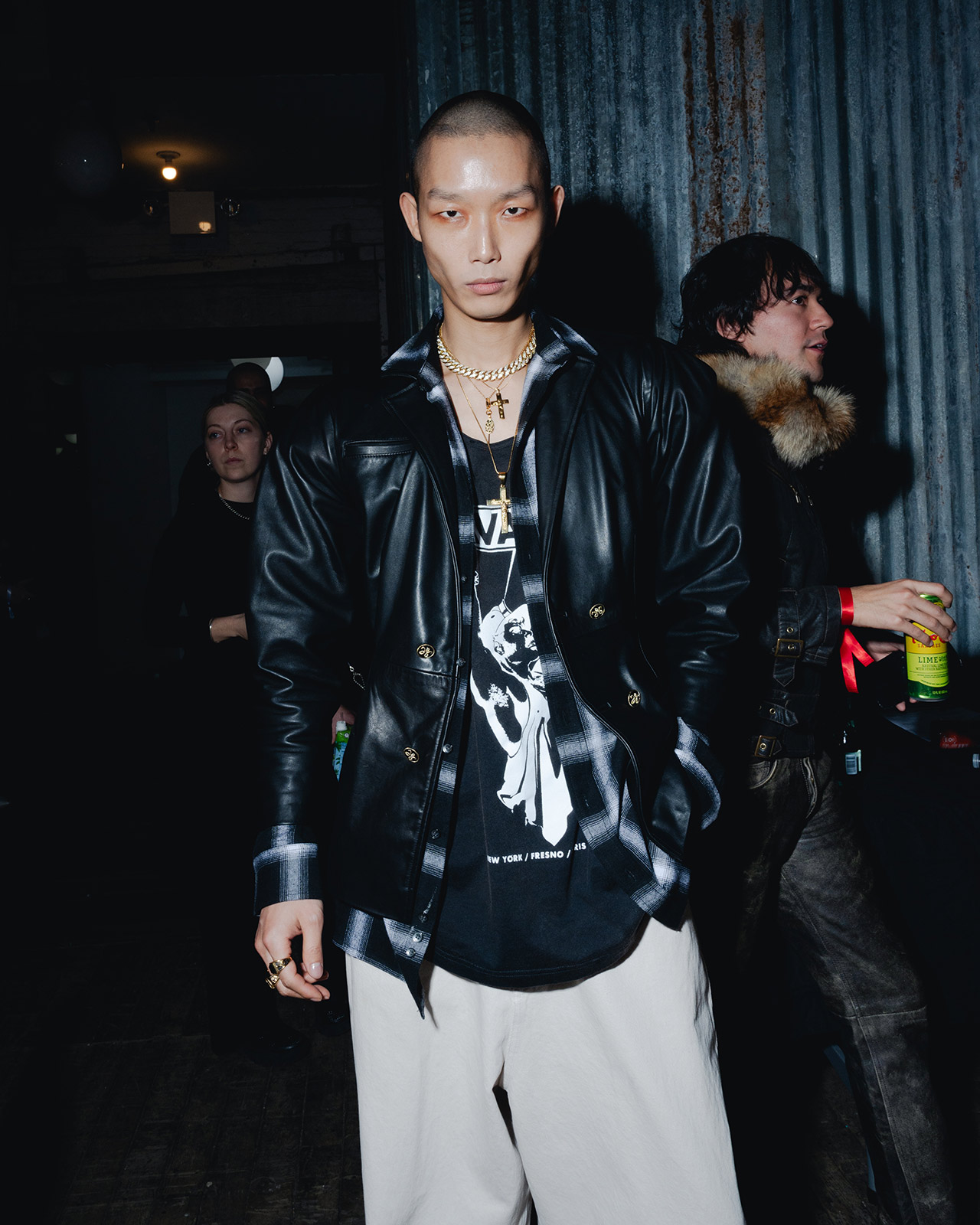 Backstage at Willy Chavarria’s last supper