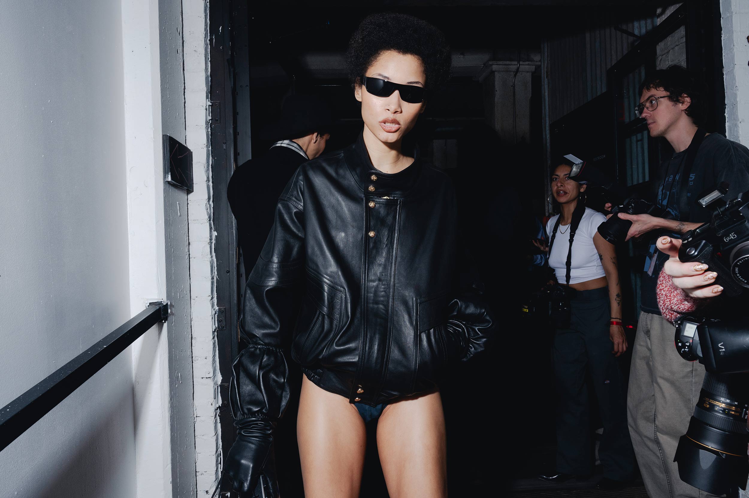 Backstage at Willy Chavarria’s last supper