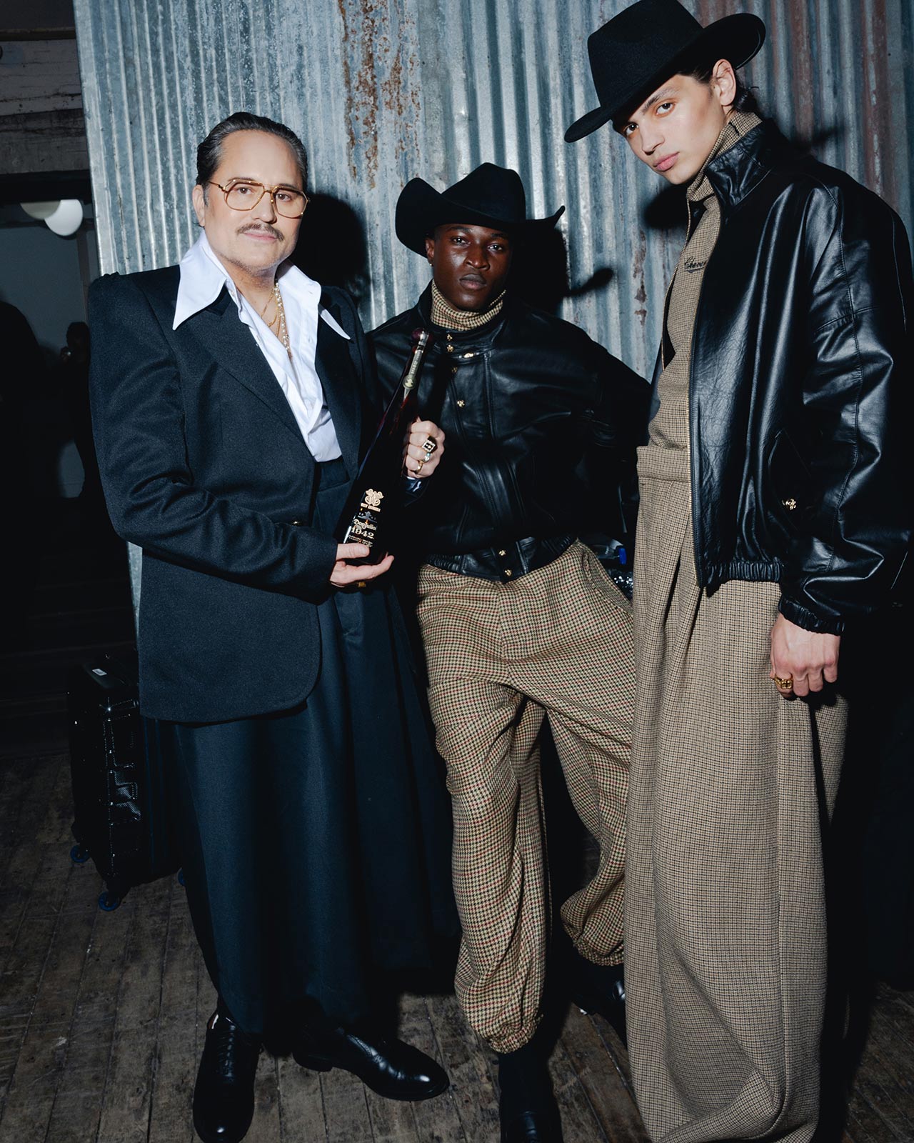 Backstage at Willy Chavarria’s last supper