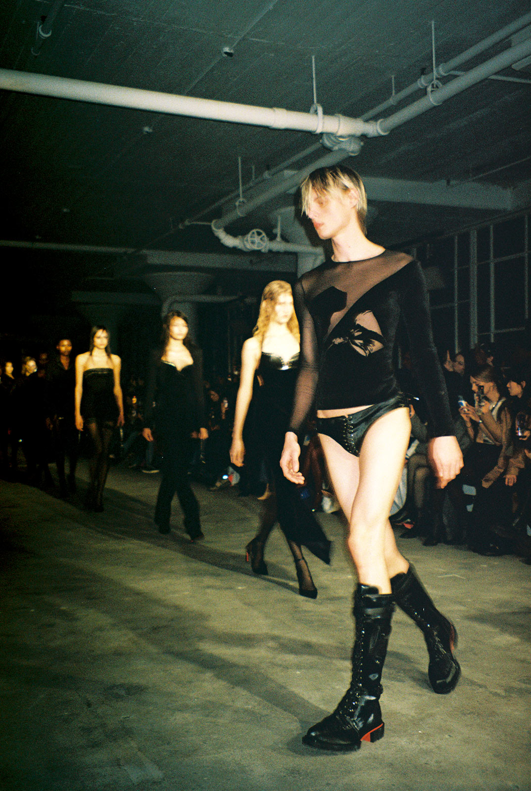 Inside Ludovic de Saint Sernin’s Robert Mapplethorpe-inspired NYFW presentation