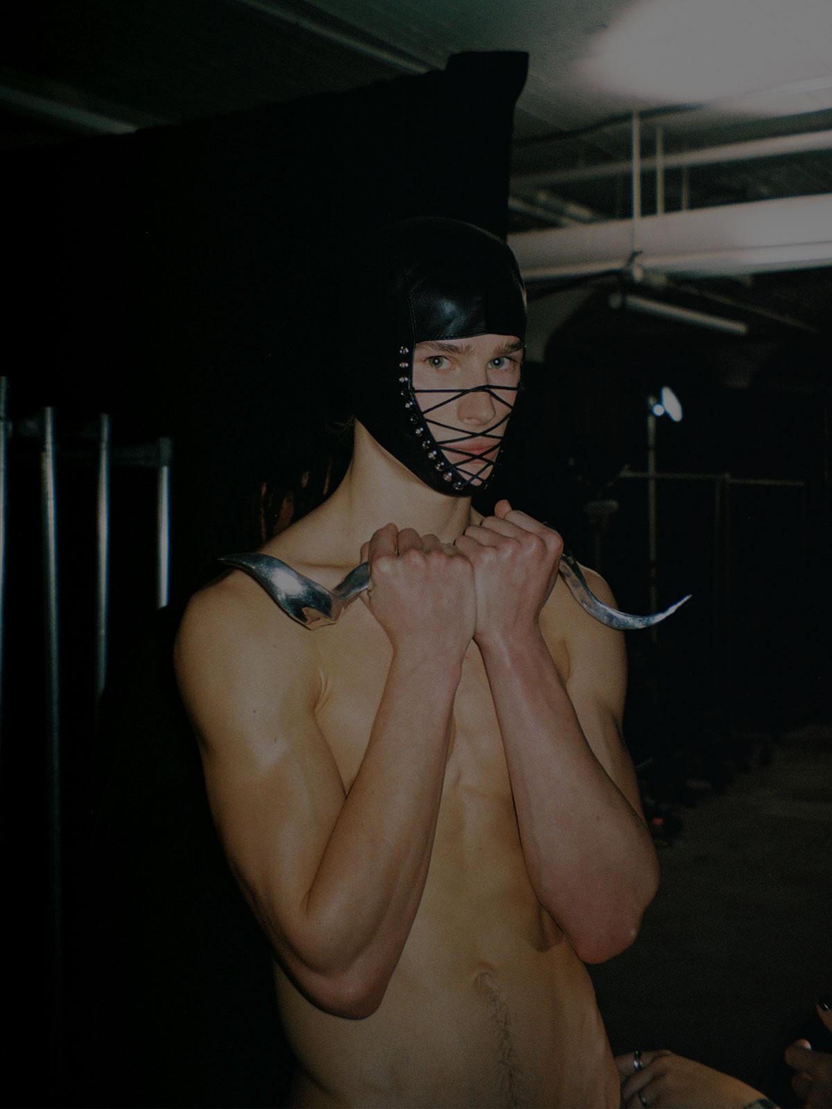 Inside Ludovic de Saint Sernin’s Robert Mapplethorpe-inspired NYFW presentation