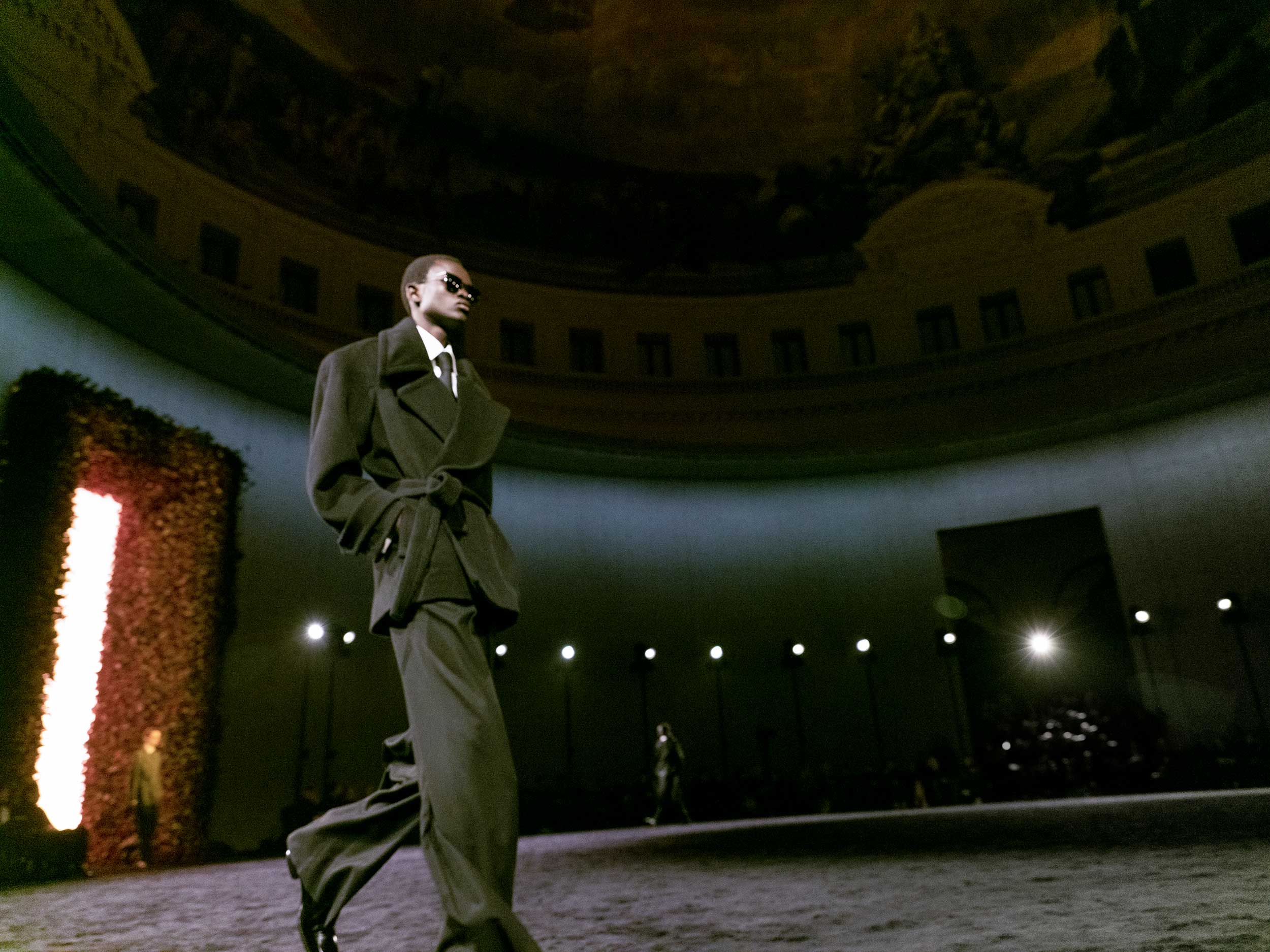 Inside Saint Laurent’s secret Fall/Winter 2024 menswear show