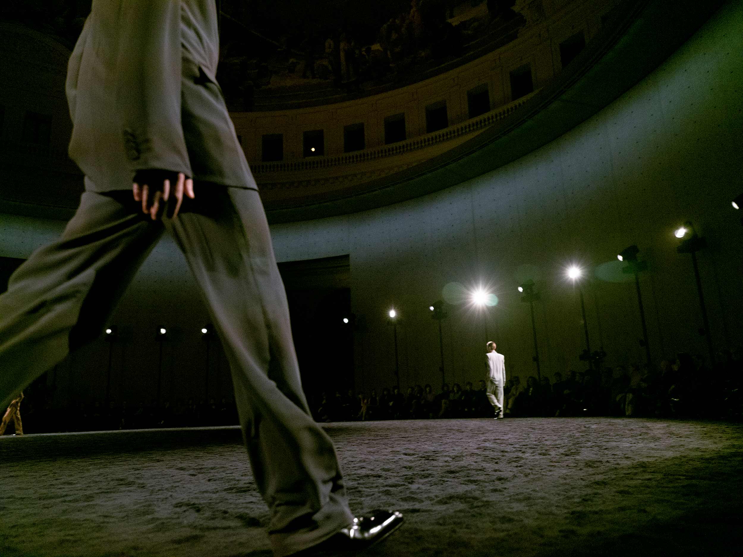 Inside Saint Laurent’s secret Fall/Winter 2024 menswear show