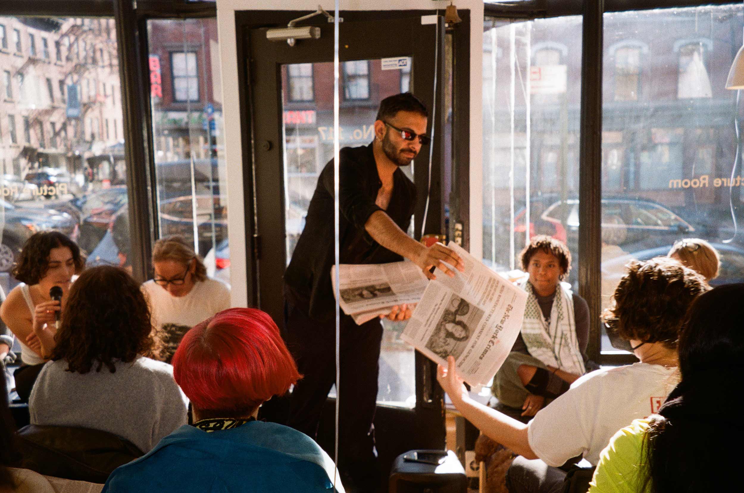 Taking care with the weird, wild, and political literatures of Hard to Read