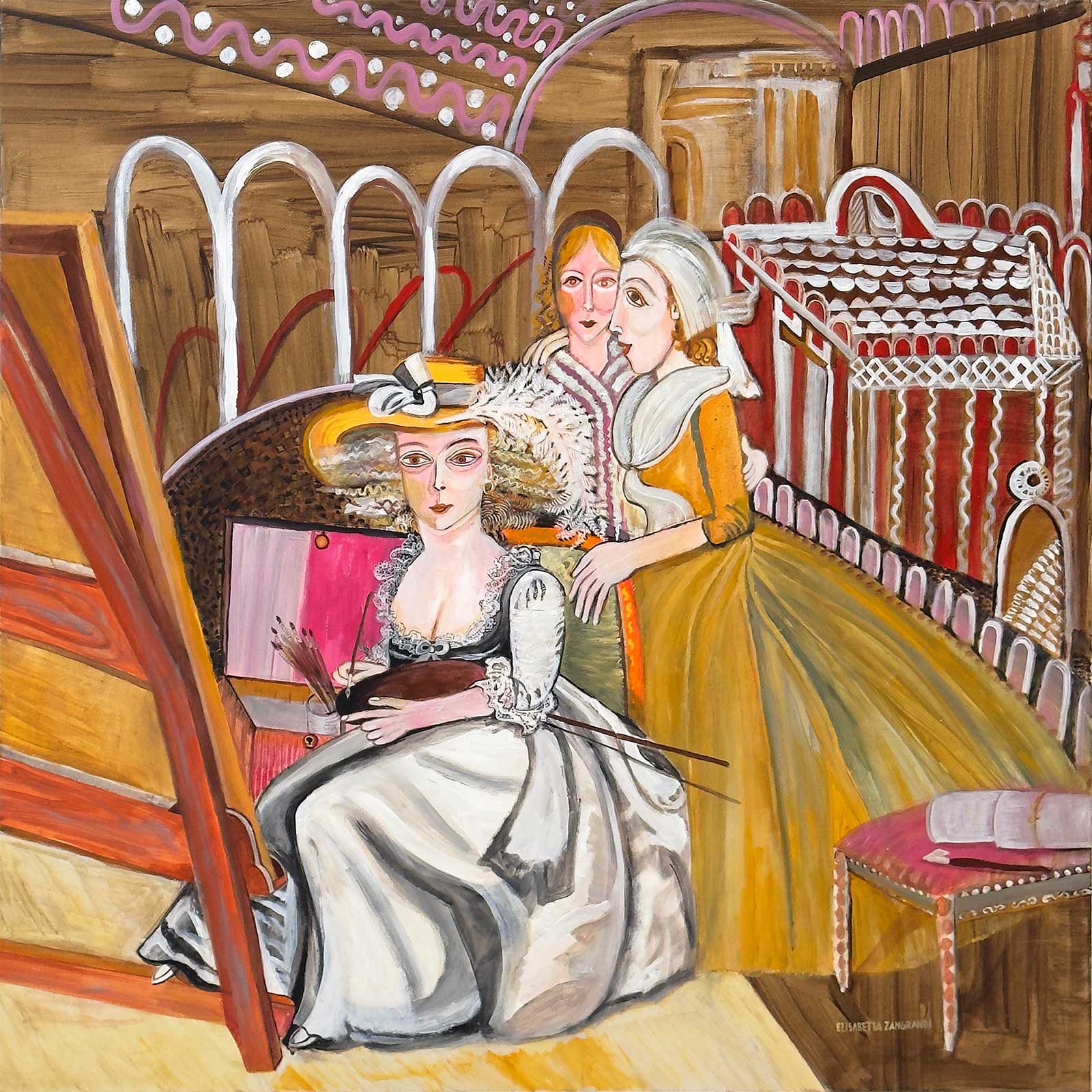 Elisabetta Zangrandi creates her own art-historical canon