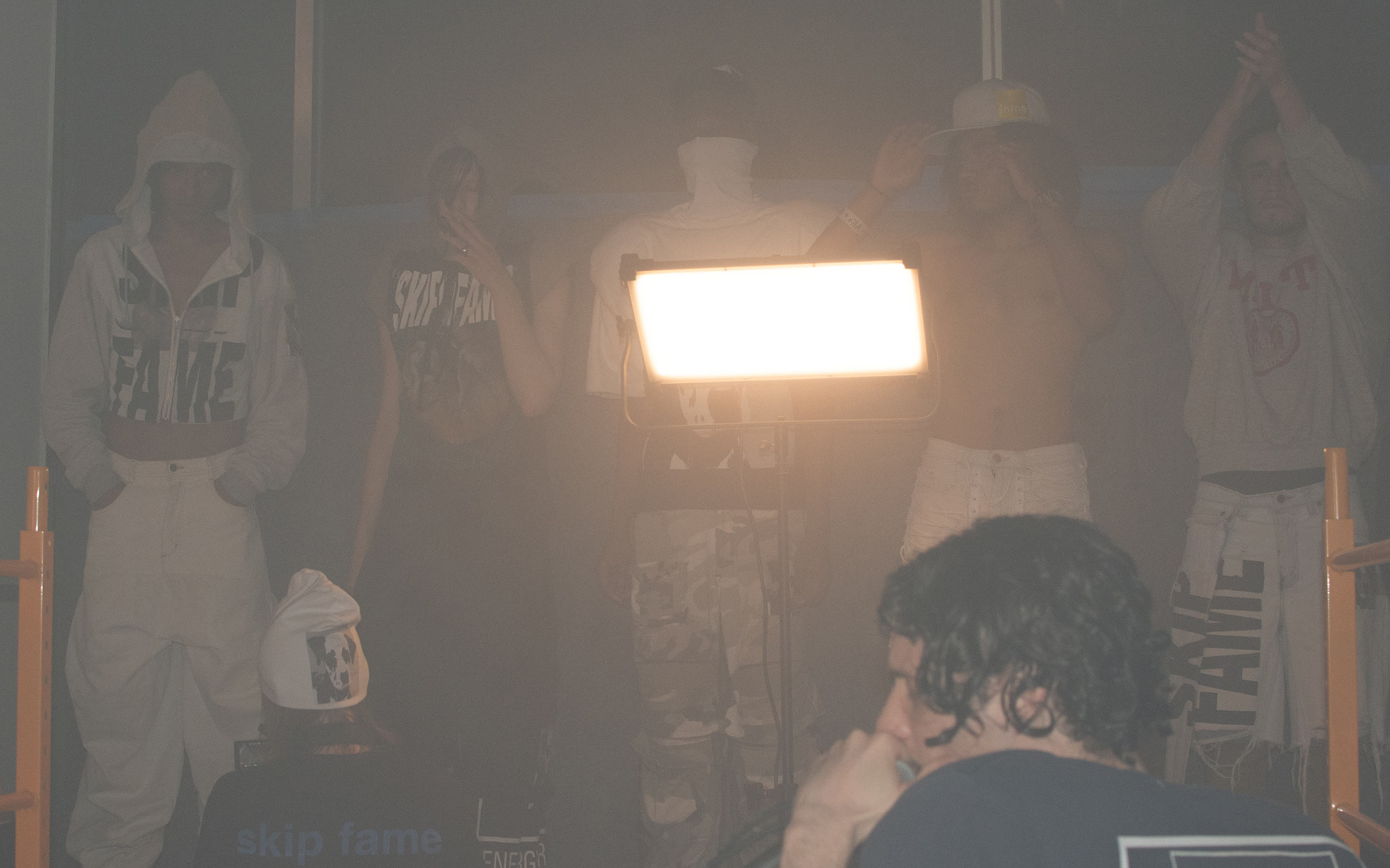 Montreal-based label Skip Fame turns a former bank building into a ghostly performance space