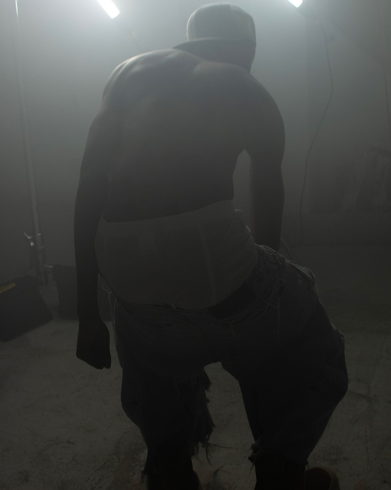 Montreal-based label Skip Fame turns a former bank building into a ghostly performance space