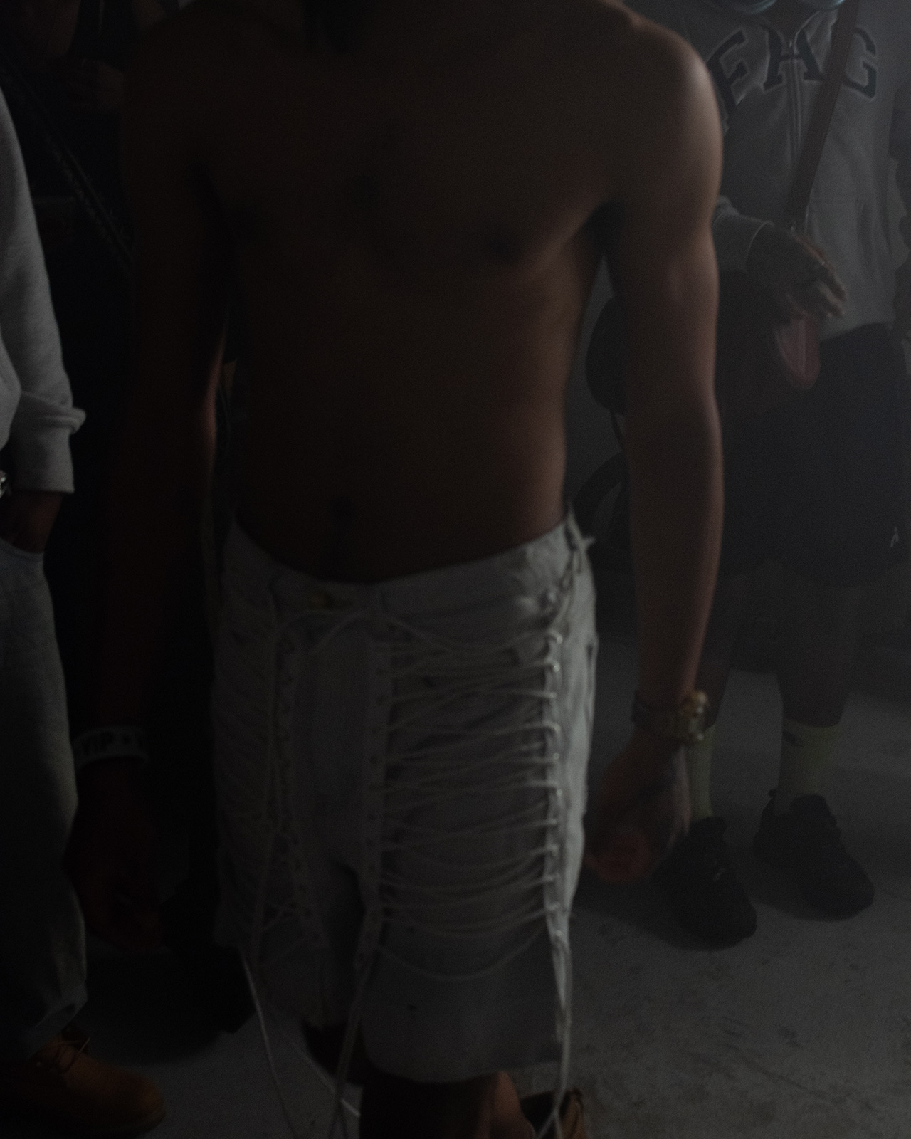 Montreal-based label Skip Fame turns a former bank building into a ghostly performance space