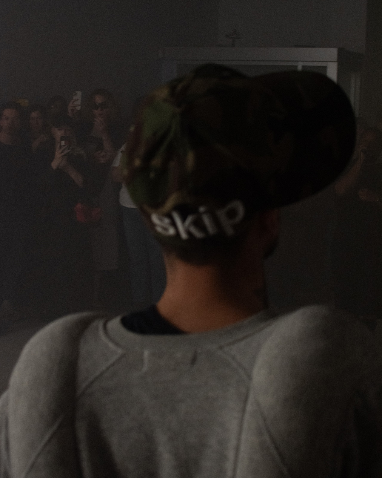 Montreal-based label Skip Fame turns a former bank building into a ghostly performance space