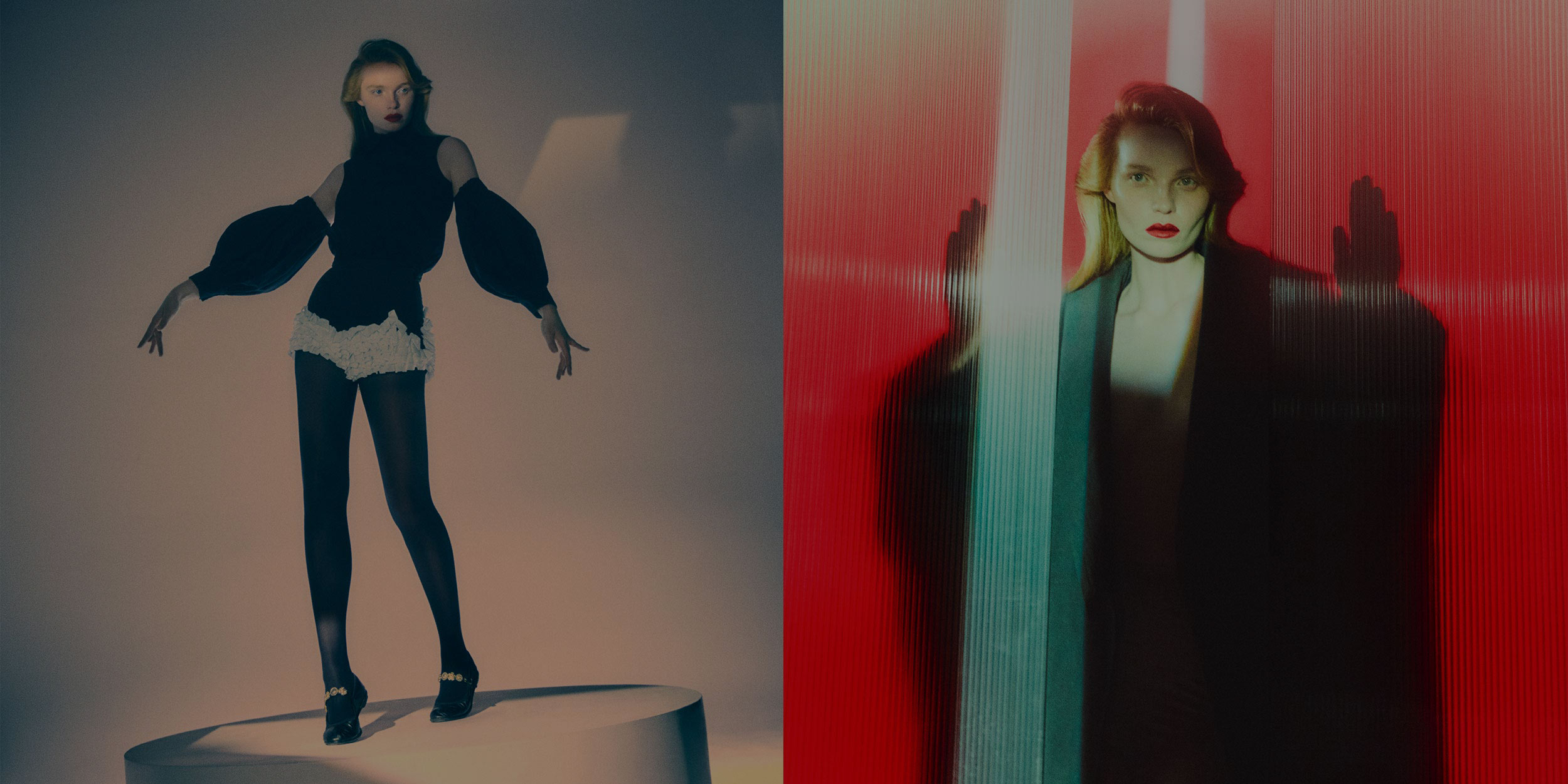 Photographer Adam James Richardson and stylist Wayne Thomas-Rhoden construct balance in interstitial space