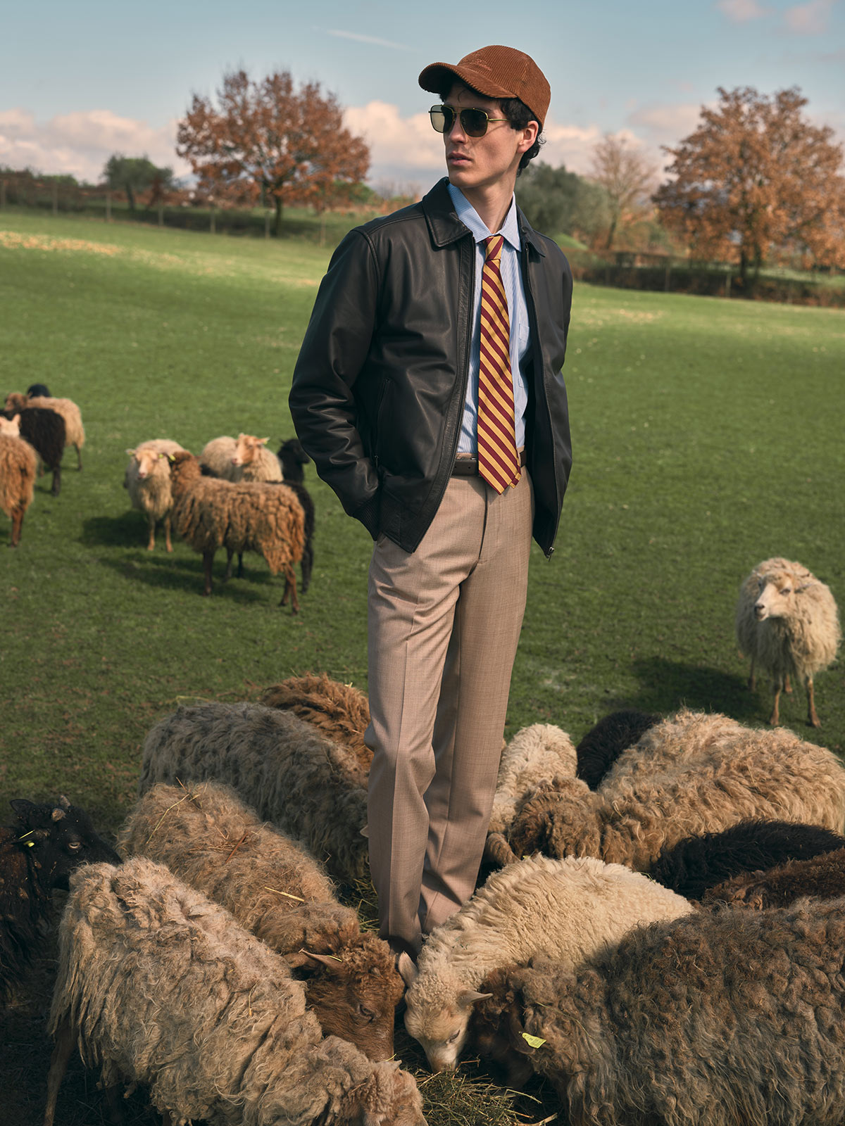 Italian-made footwear by Scarosso meets American prep by Brooks Brothers in Florence