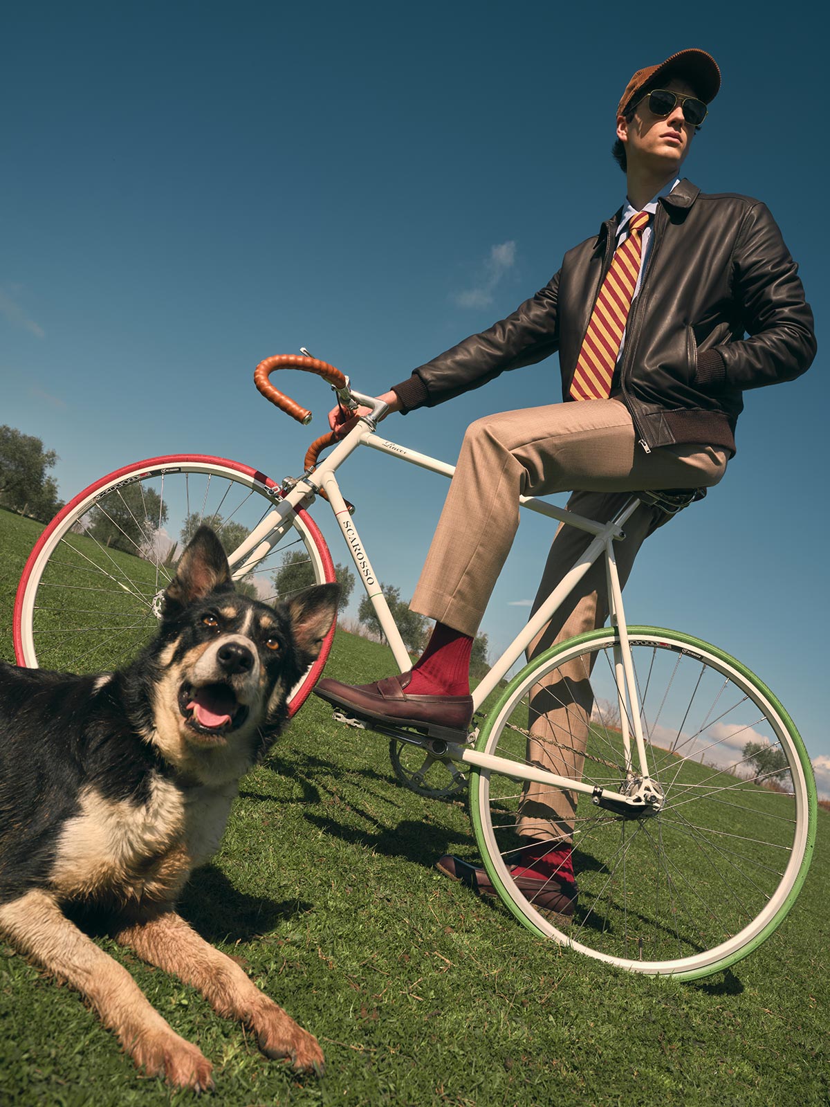 Italian-made footwear by Scarosso meets American prep by Brooks Brothers in Florence