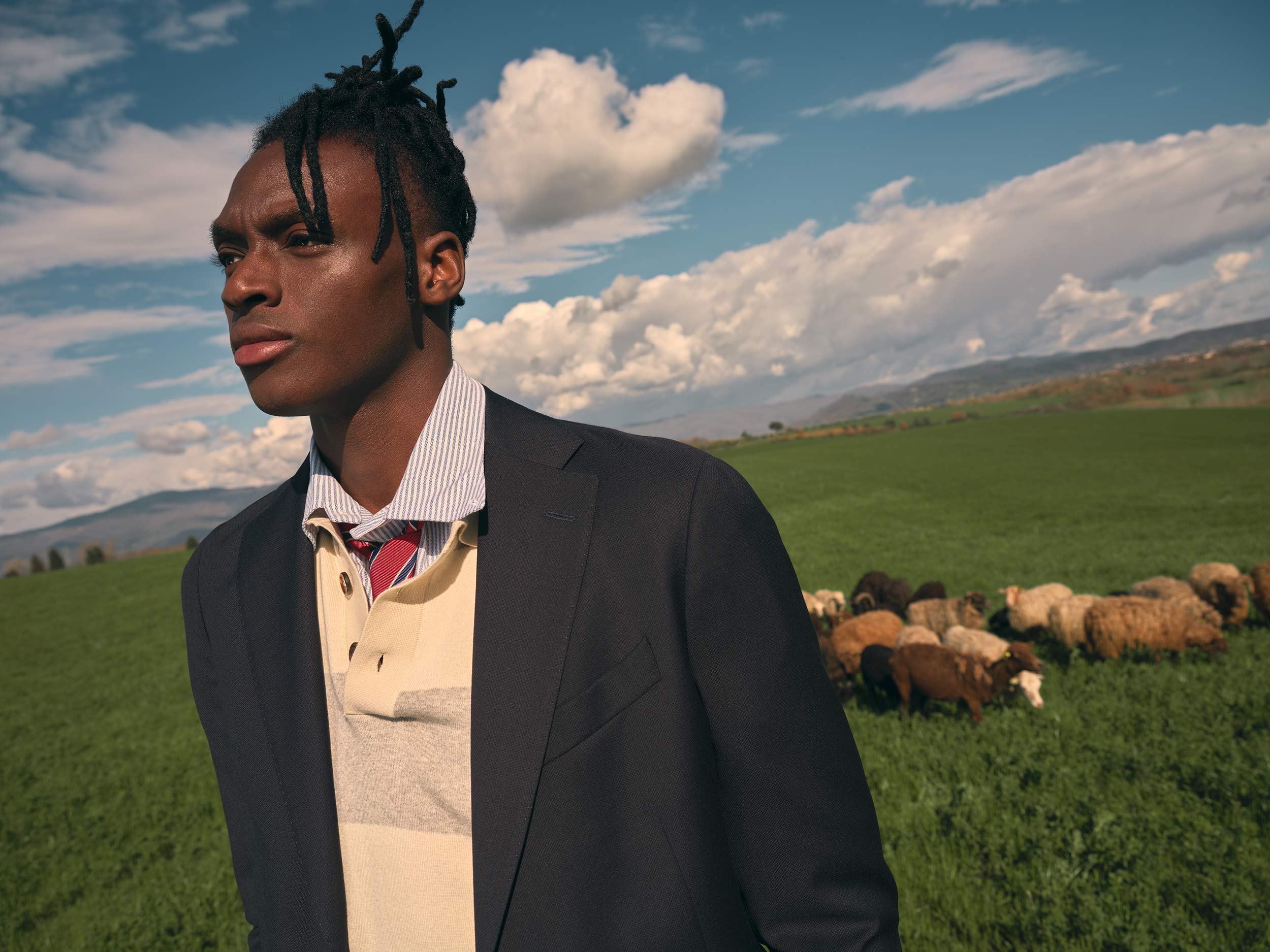 Italian-made footwear by Scarosso meets American prep by Brooks Brothers in Florence