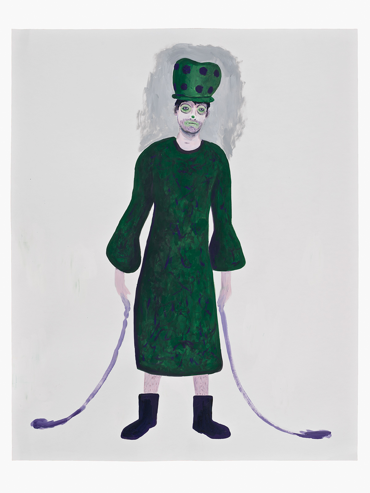 Mike Kelley’s final paintings are character studies of the lost self