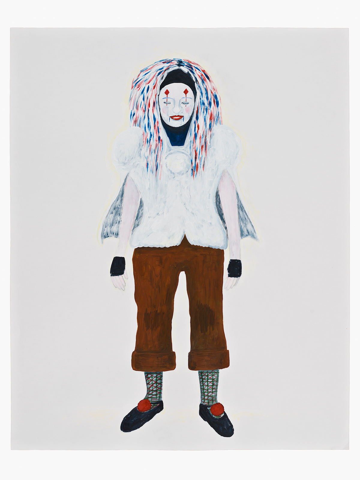 Mike Kelley’s final paintings are character studies of the lost self