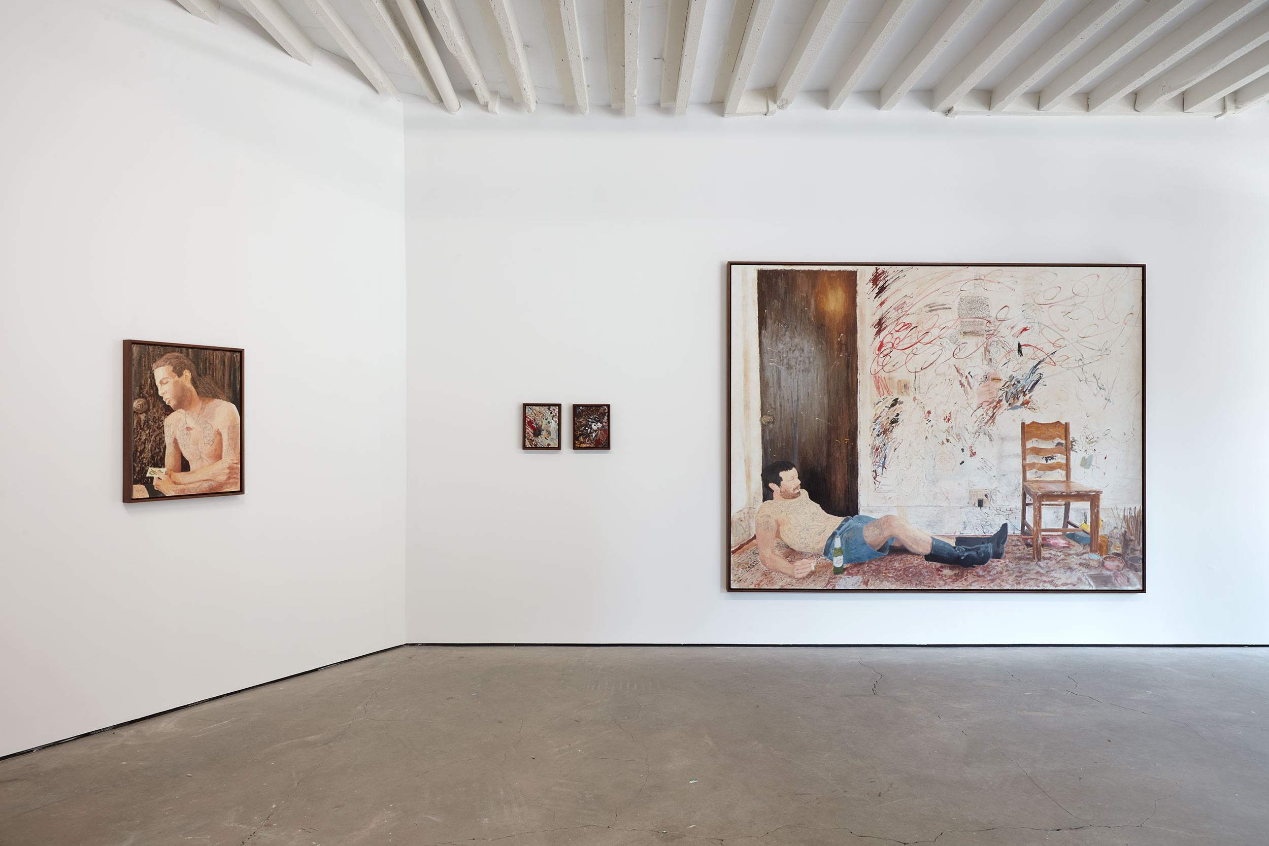 Artist Lorenzo Amos paints domestic space as a site for revelation and togetherness