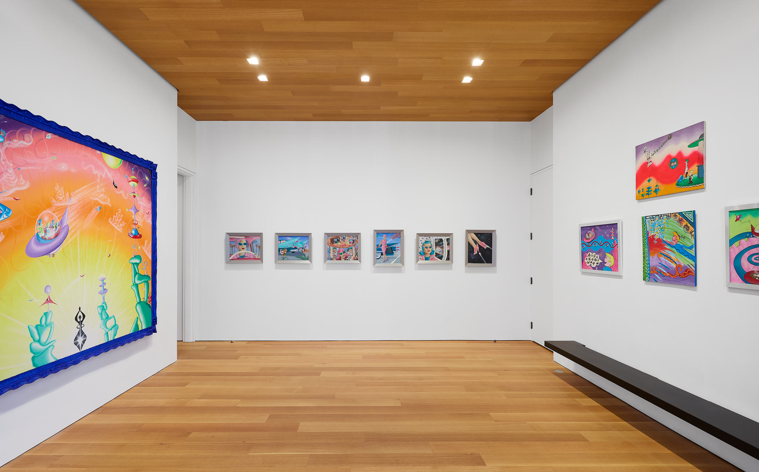 Kenny Scharf’s technicolor vision comes alive at the Brant Foundation