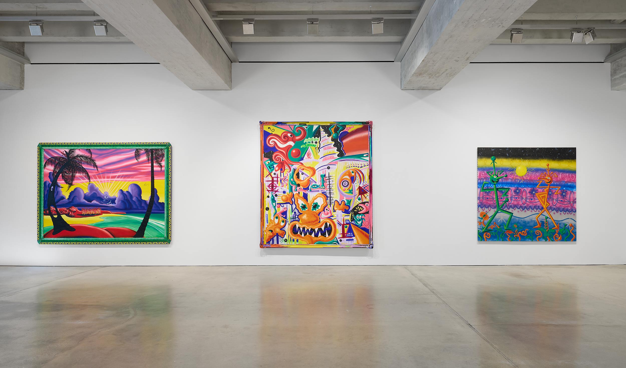 Kenny Scharf’s technicolor vision comes alive at the Brant Foundation