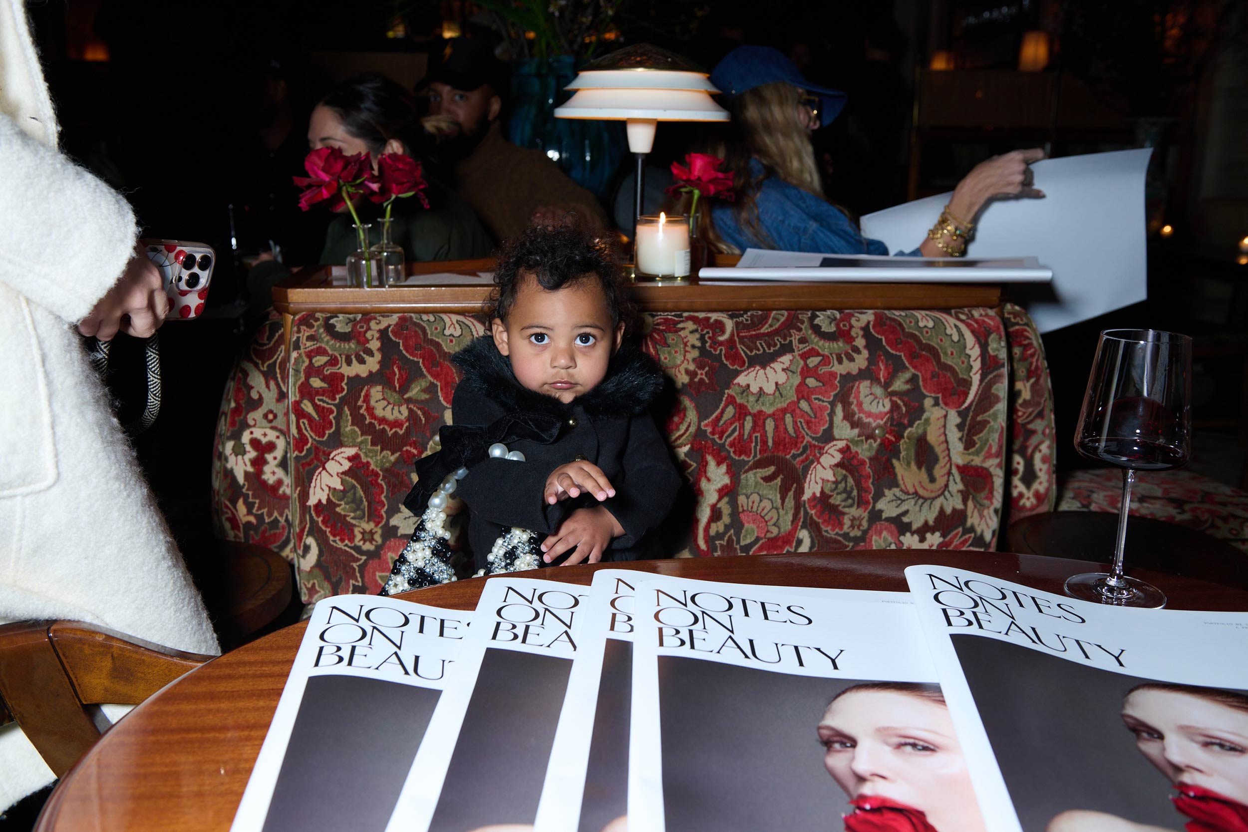 Celebrating the announcement of Notes on Beauty with an intimate Valentine’s Day cocktail at the Swan Room
