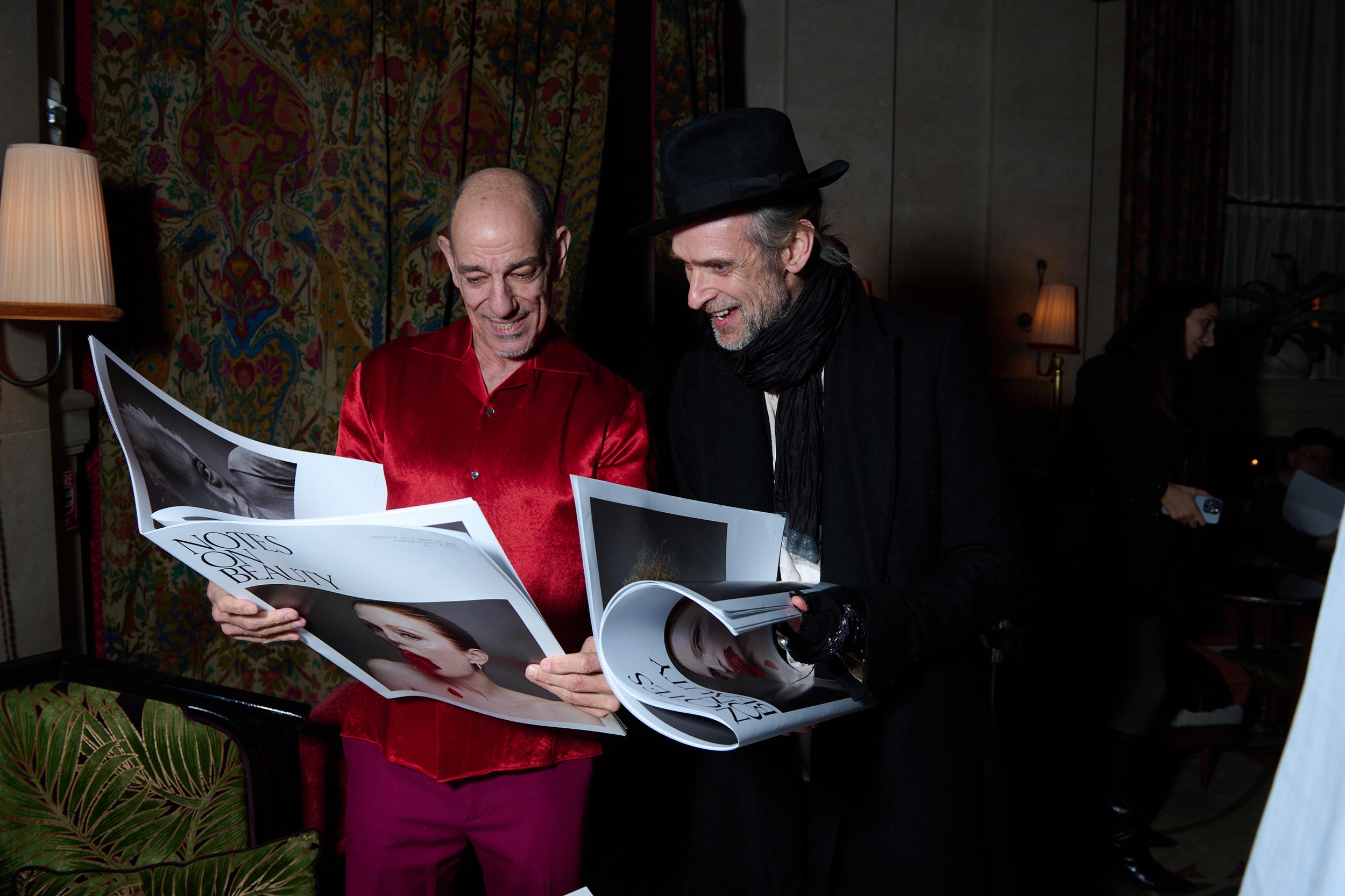 Celebrating the announcement of Notes on Beauty with an intimate Valentine’s Day cocktail at the Swan Room