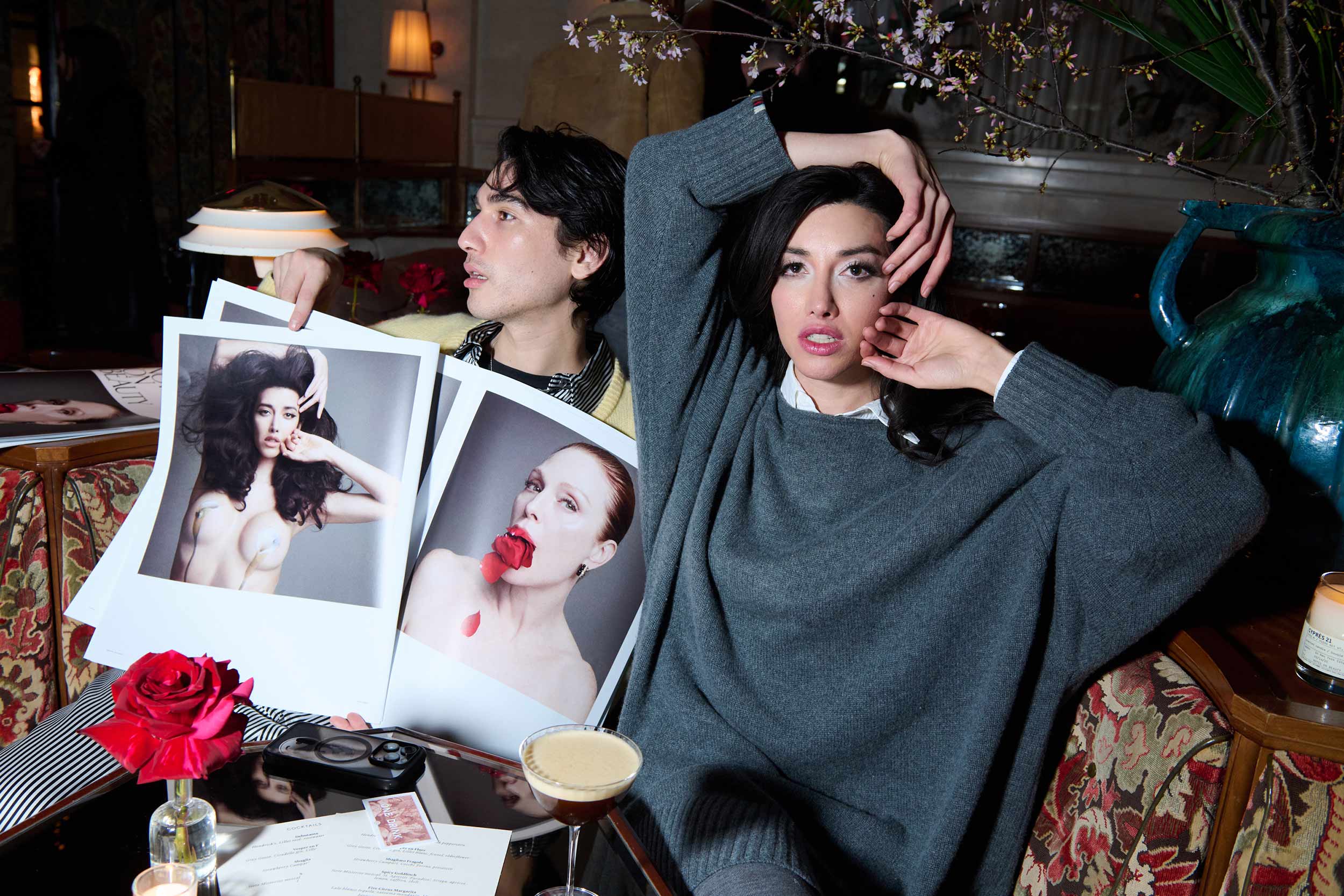 Celebrating the announcement of Notes on Beauty with an intimate Valentine’s Day cocktail at the Swan Room