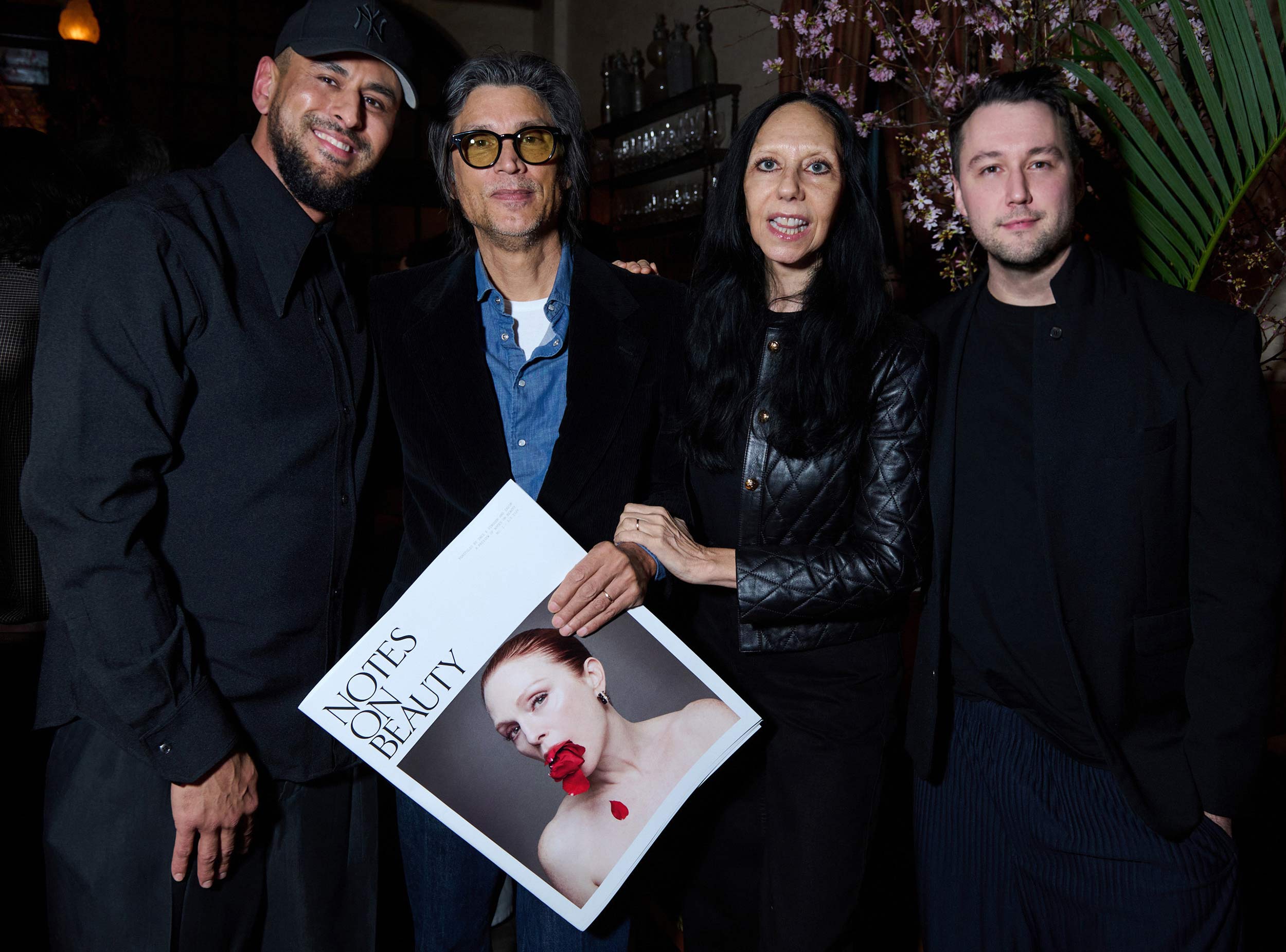 Celebrating the announcement of Notes on Beauty with an intimate Valentine’s Day cocktail at the Swan Room