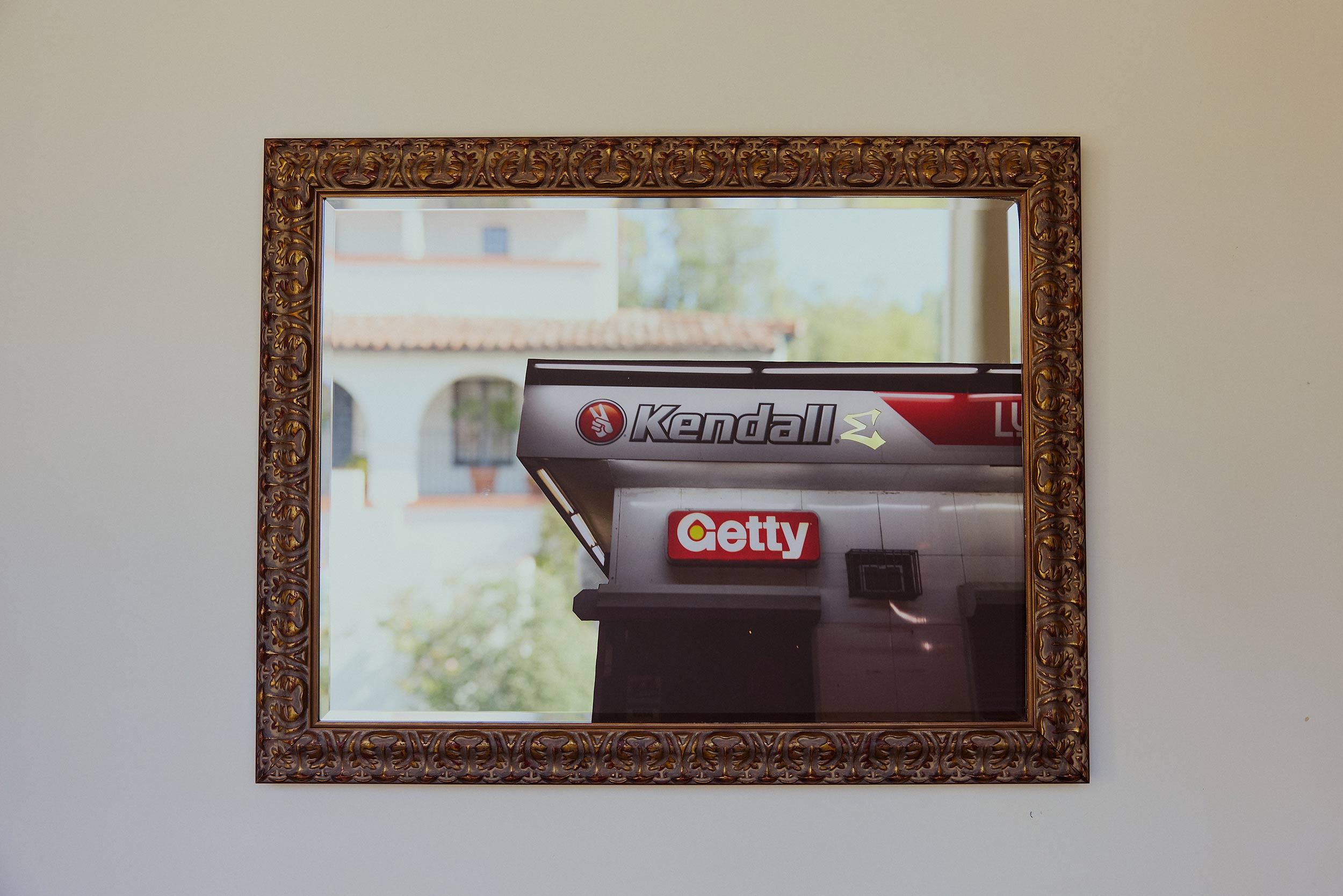 Wax, fire, and the Getty name