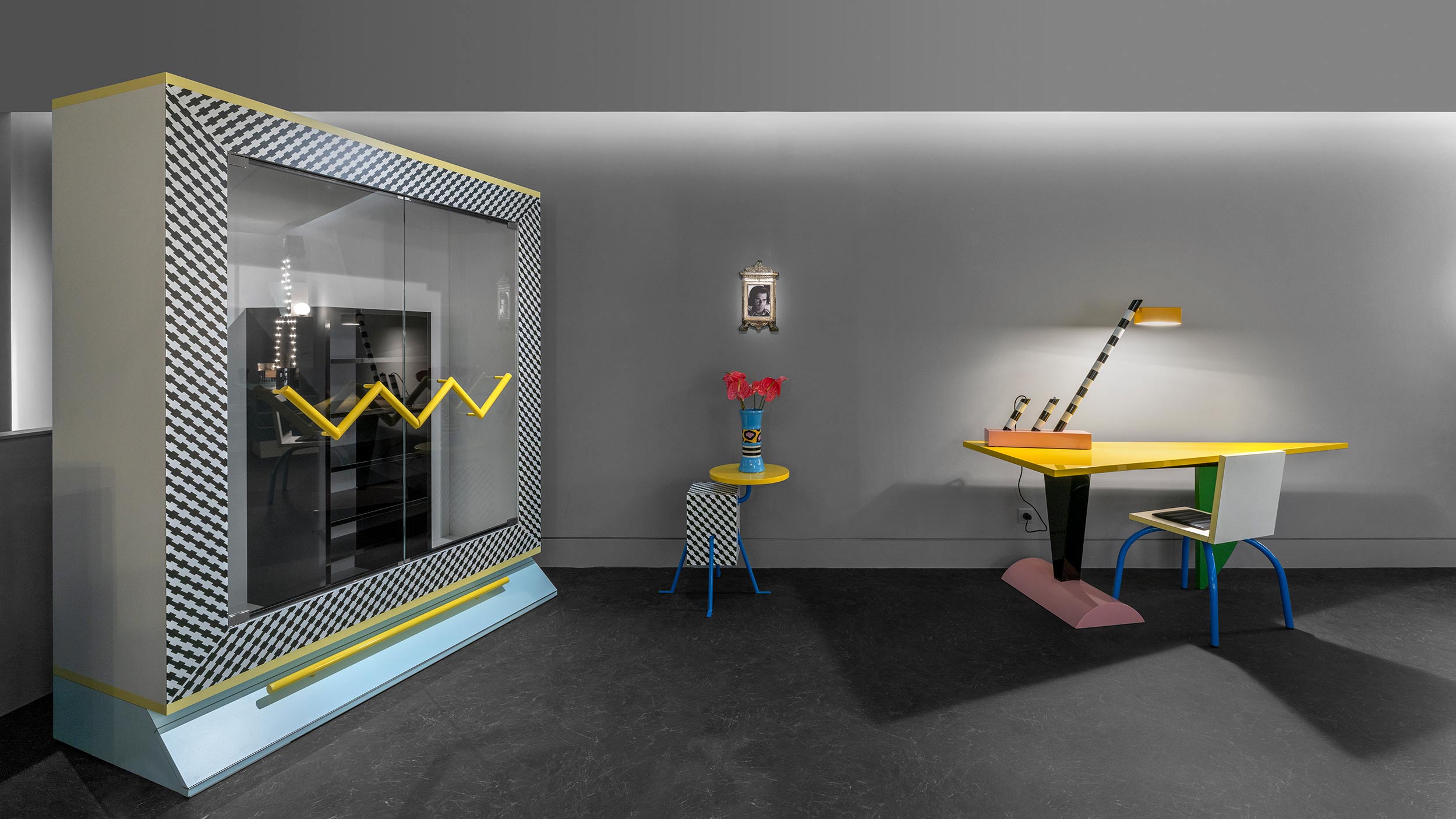 Karl Lagerfeld’s Memphis dream, revived by Francesco Vezzoli