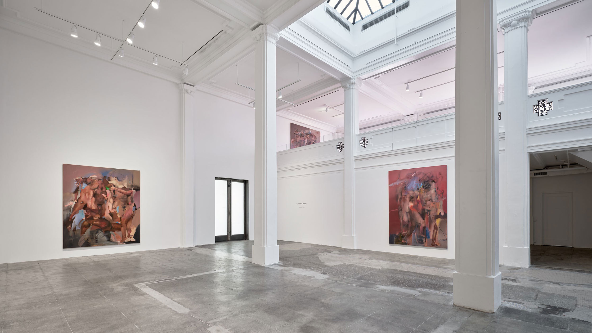 George Rouy explores the human body as both subject and medium