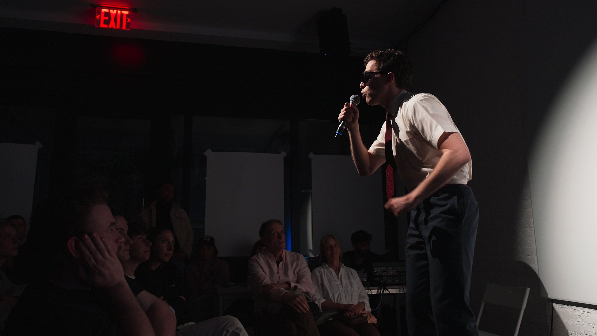 Gideon Jacobs stages a technospiritual crisis at EARTH