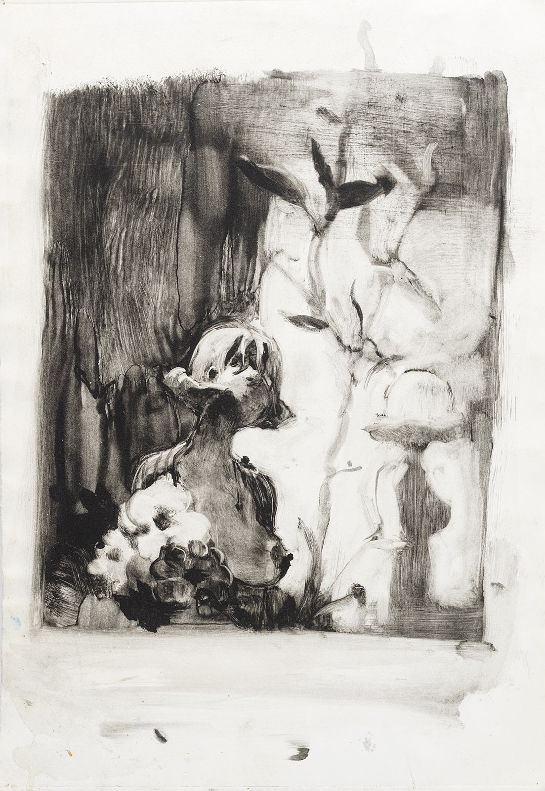 Expressive bodies and gleaming eyes: a glimpse at Lisa Yuskavage’s personal archive of sketches