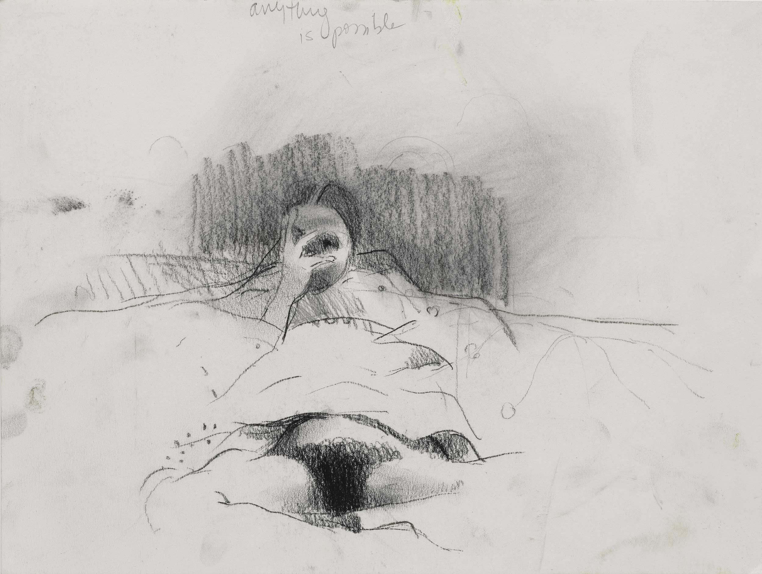 Expressive bodies and gleaming eyes: a glimpse at Lisa Yuskavage’s personal archive of sketches
