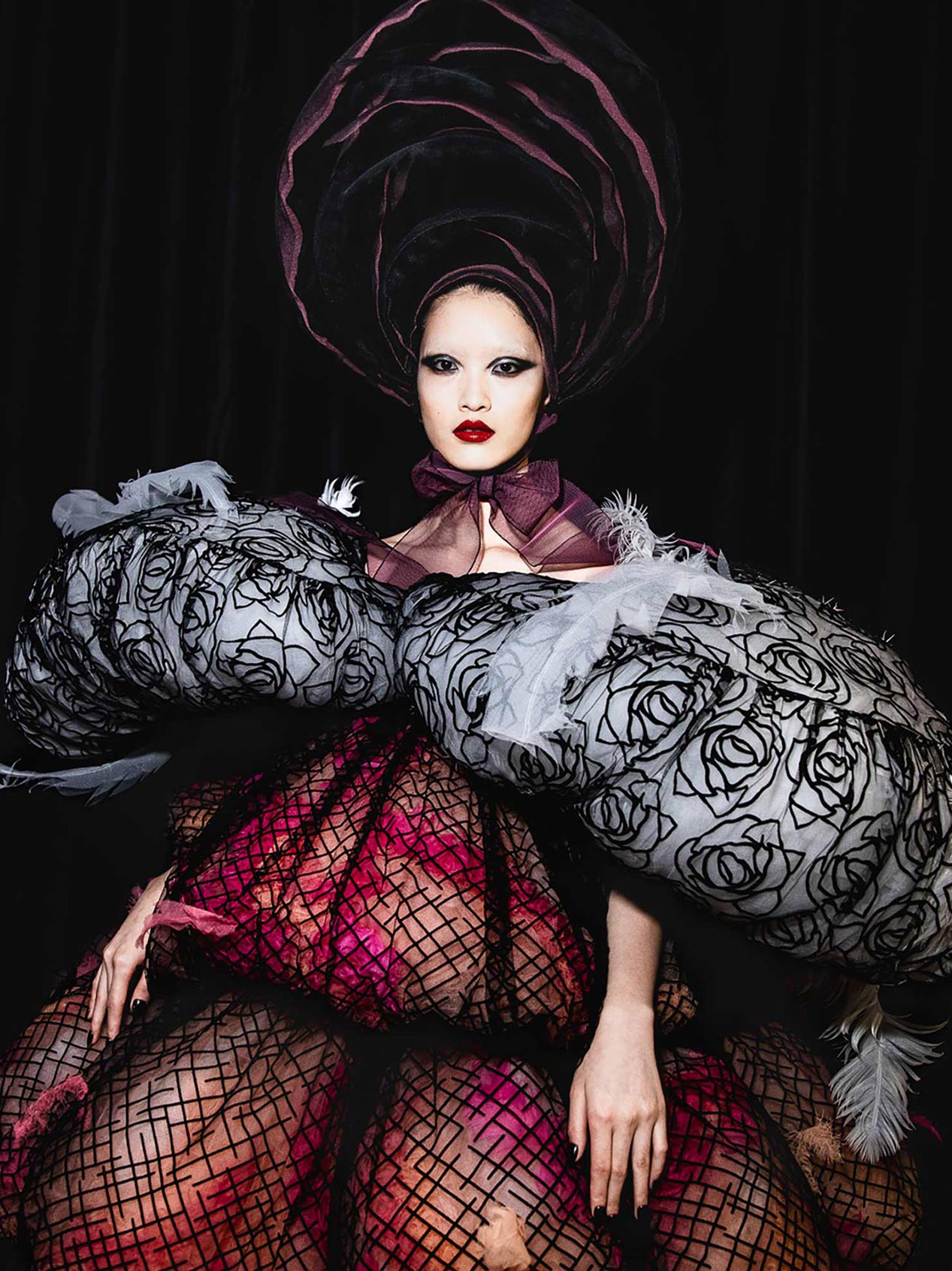 Viktor & Rolf haute couture finds drama in duality