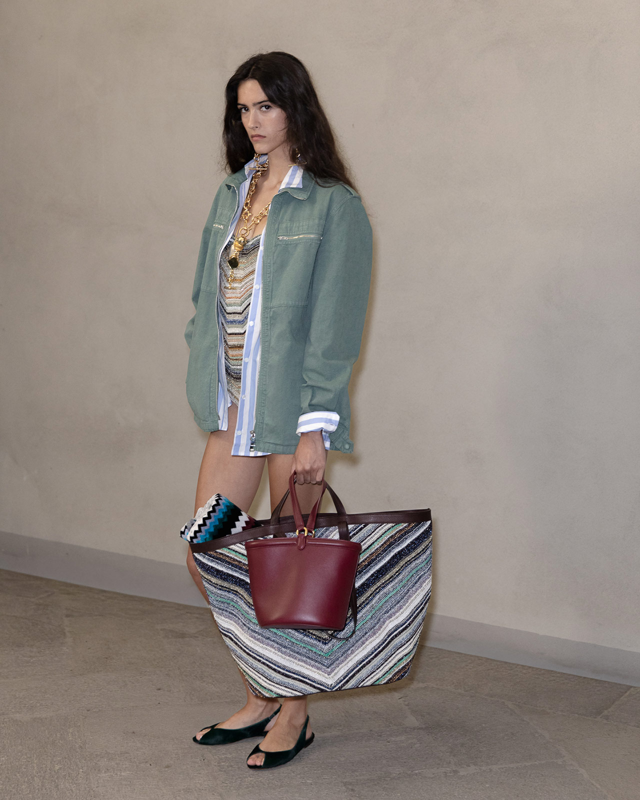 Missoni speaks in pattern