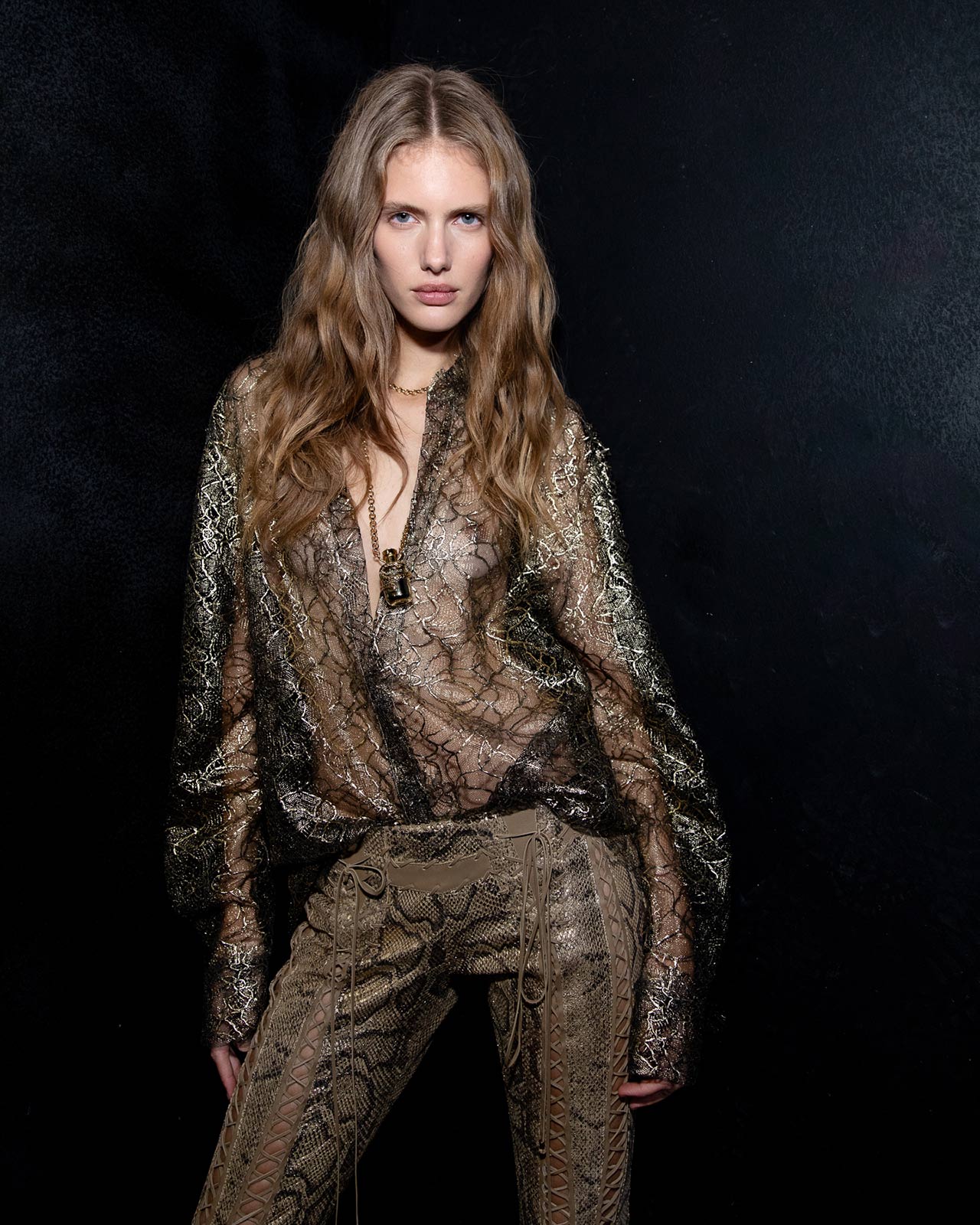 All that glitters is gold in Milan for Roberto Cavalli SS26