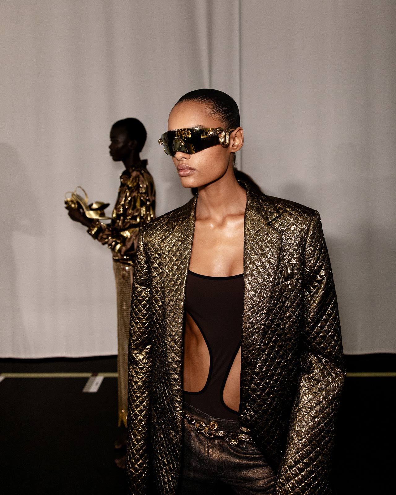 All that glitters is gold in Milan for Roberto Cavalli SS26