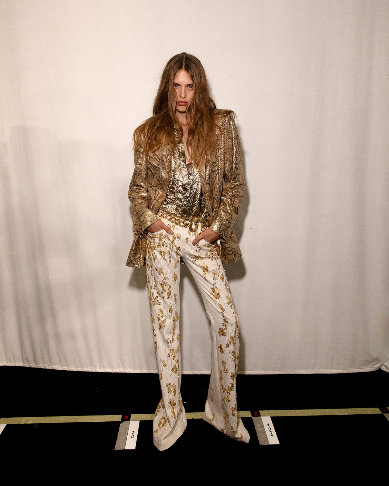 All that glitters is gold in Milan for Roberto Cavalli SS26